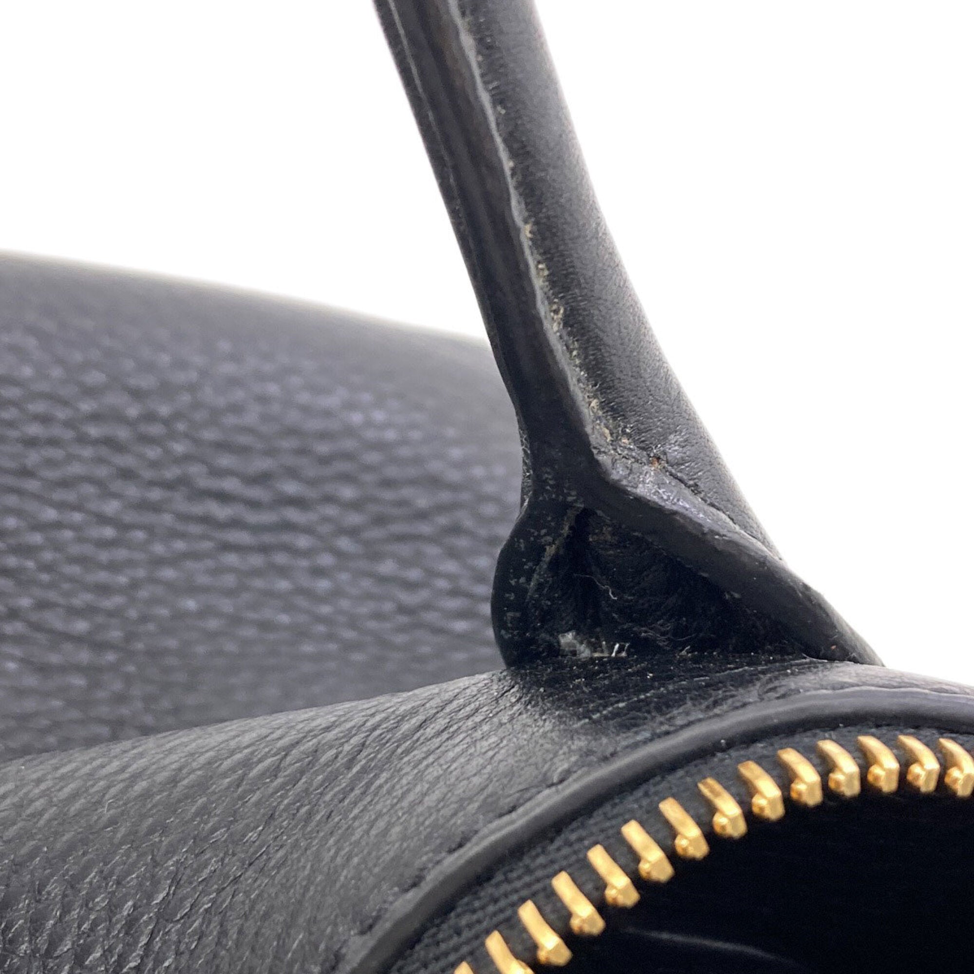 Prada Black Leather Handbag (Pre-Owned)