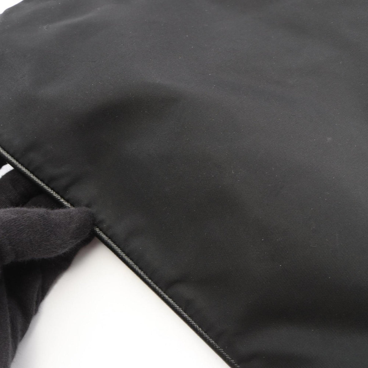 Prada Black Nylon Handbag Shoulder Bag (Pre-Owned)