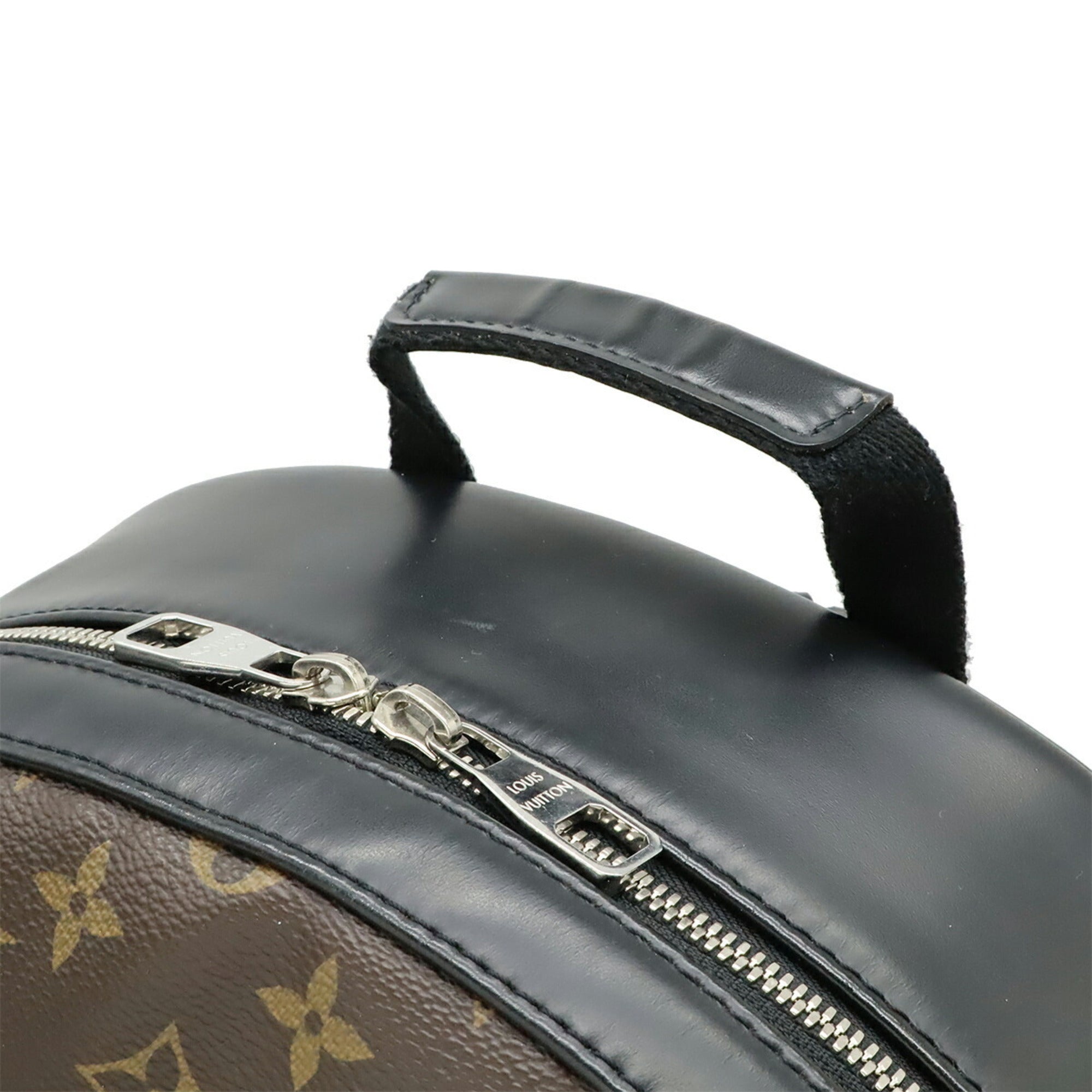 Louis Vuitton Black Brown Monogram Monogram Backpack Shoulder Bag (Pre-Owned)