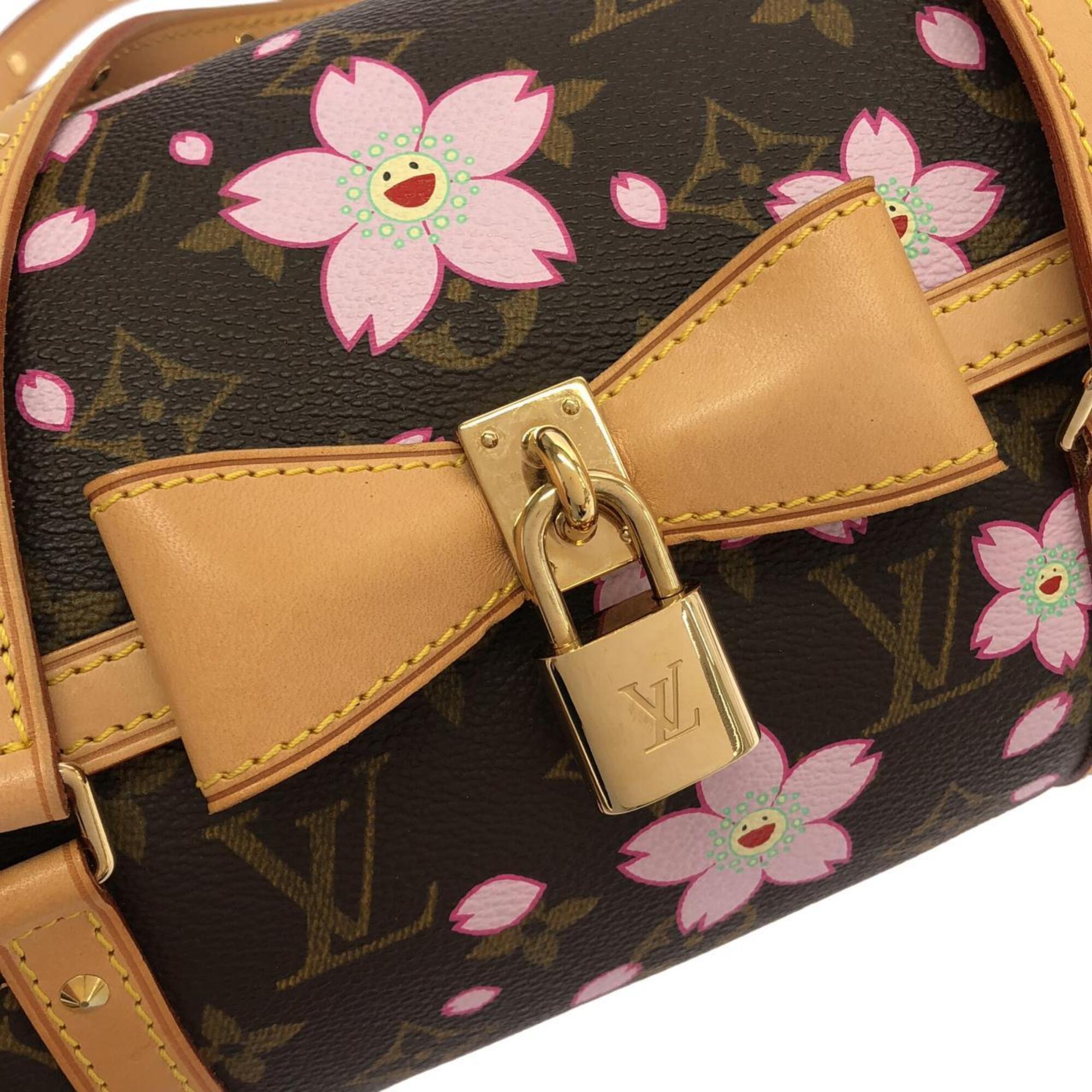 Louis Vuitton Marron Coated Canvas Handbag (Pre-Owned)