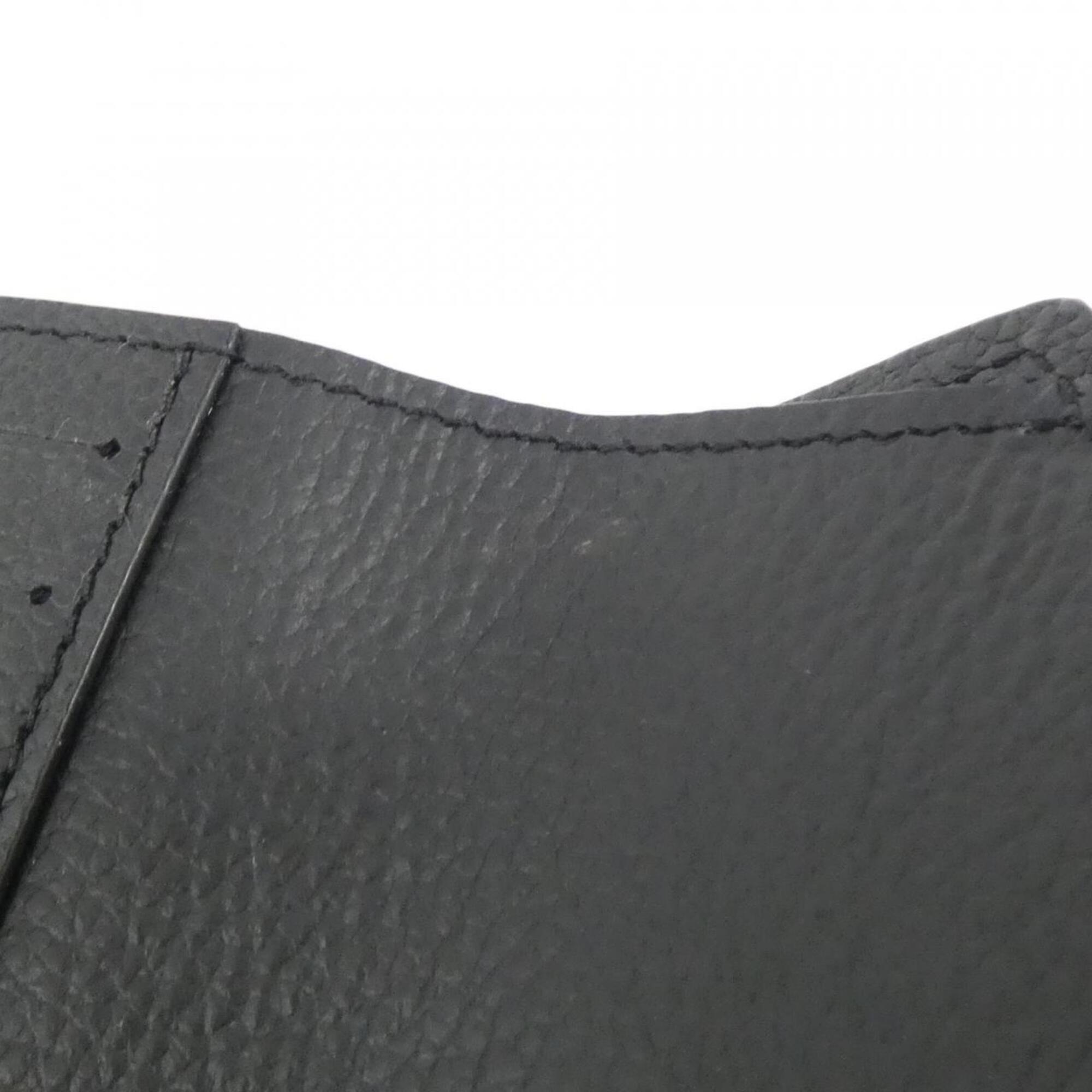 Louis Vuitton Monogram Empreinte Black Leather Wallet (Tri-Fold) (Pre-Owned)