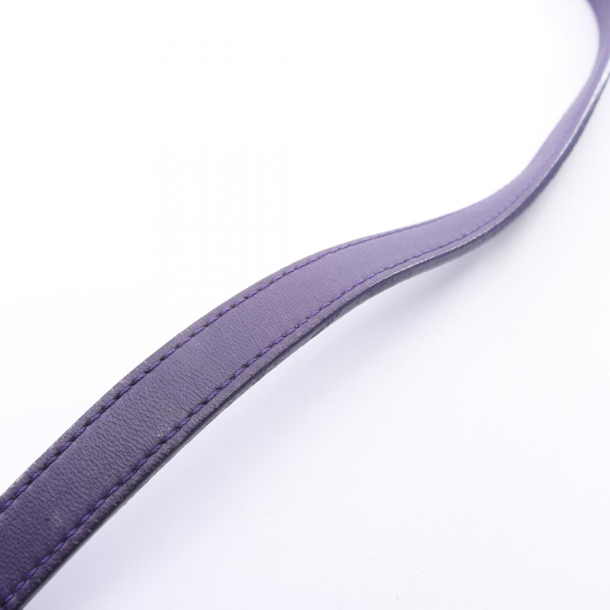 Bottega Veneta Purple Intrecciato Shoulder Bag (Pre-Owned)