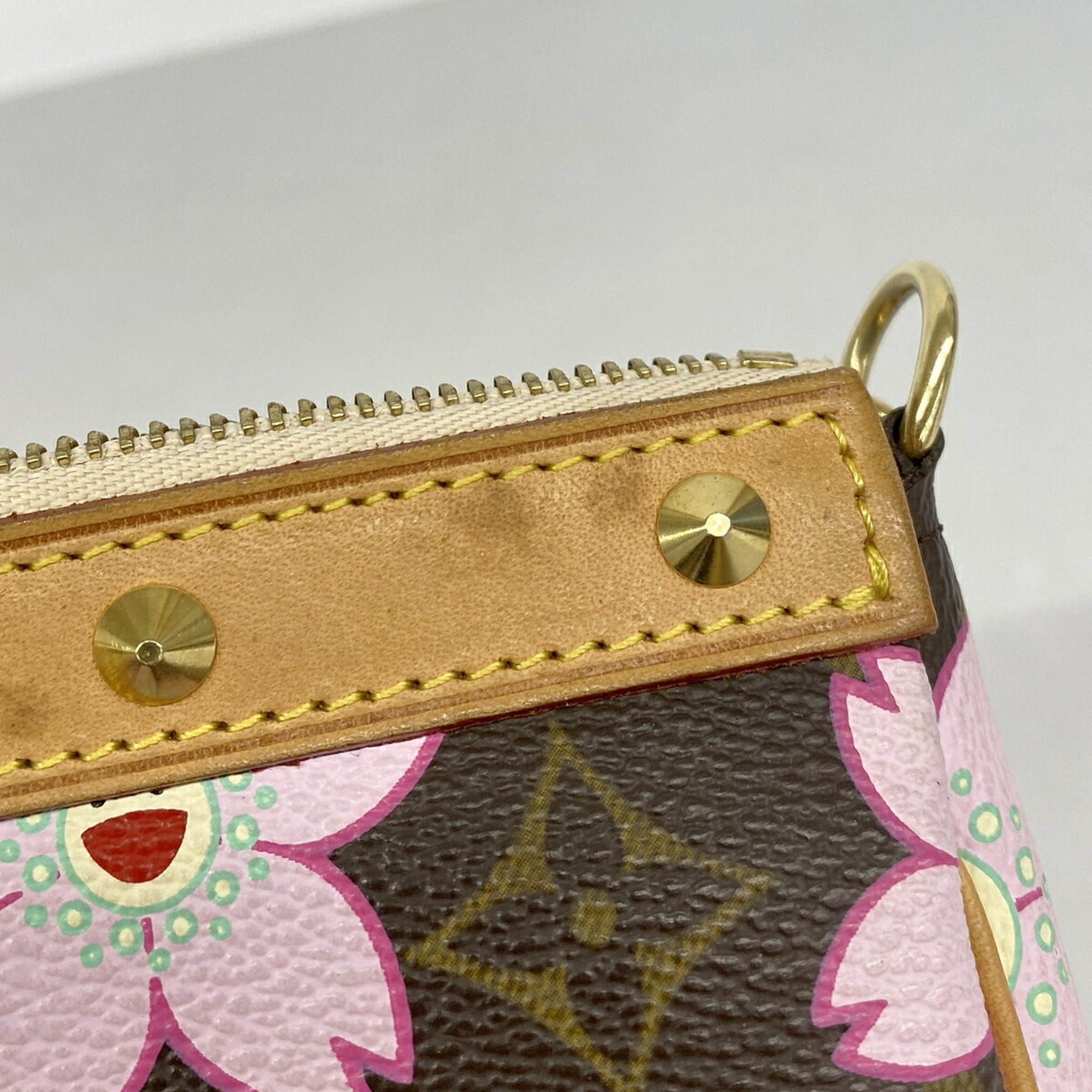 Louis Vuitton Brown Pouch (Pre-Owned)