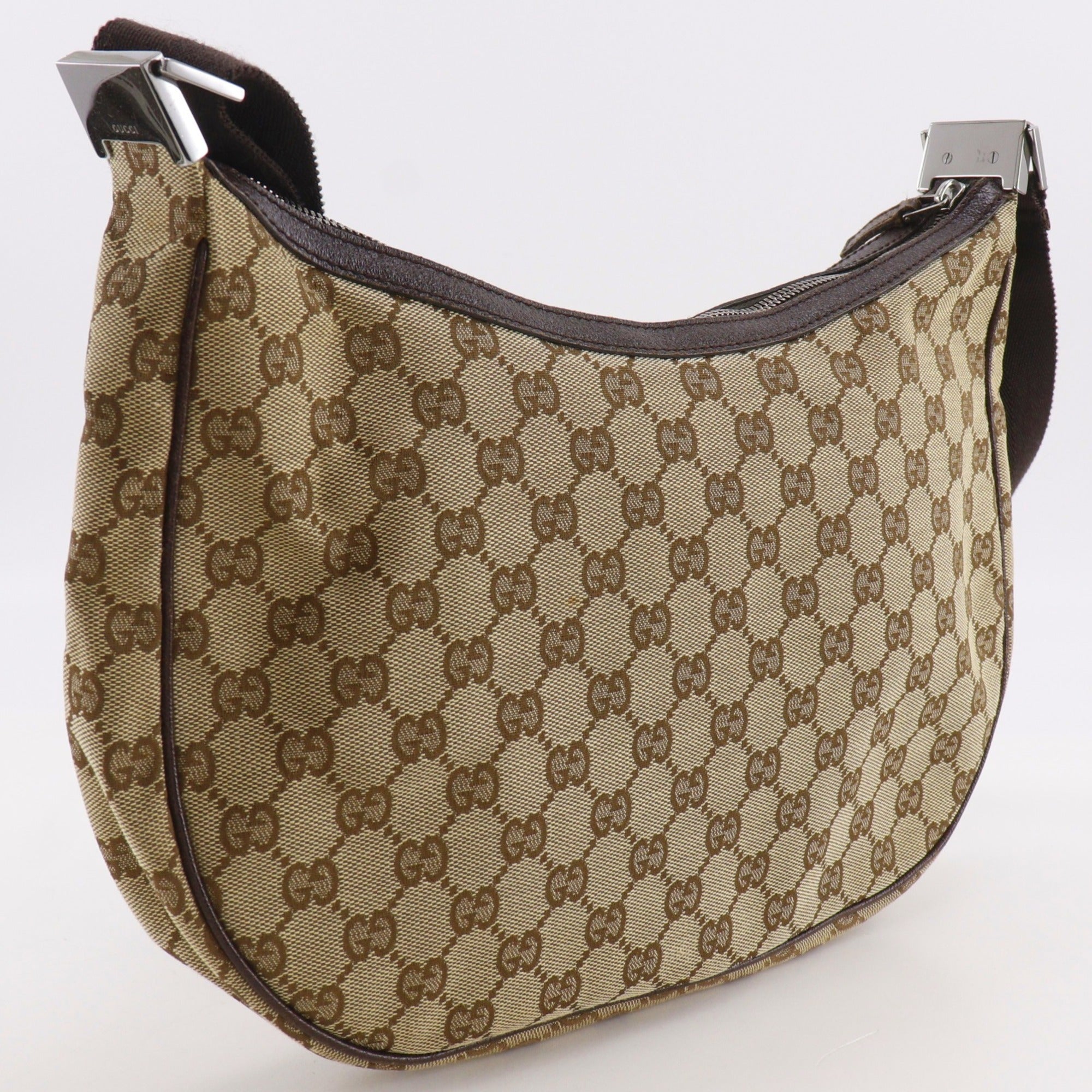 Gucci Brown Gg Canvas Shoulder Bag (Pre-Owned)