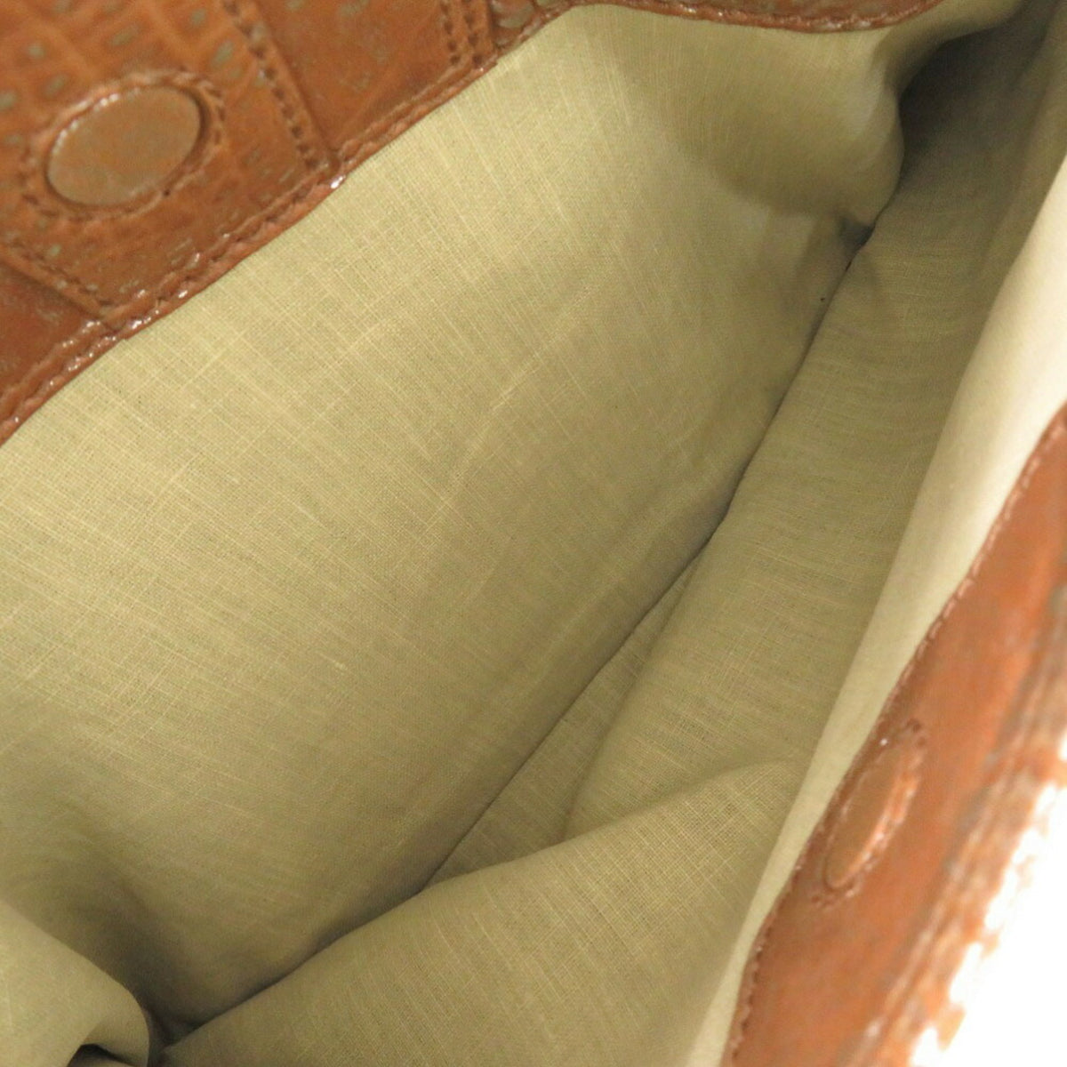 Bvlgari Brown Leather Handbag (Pre-Owned)