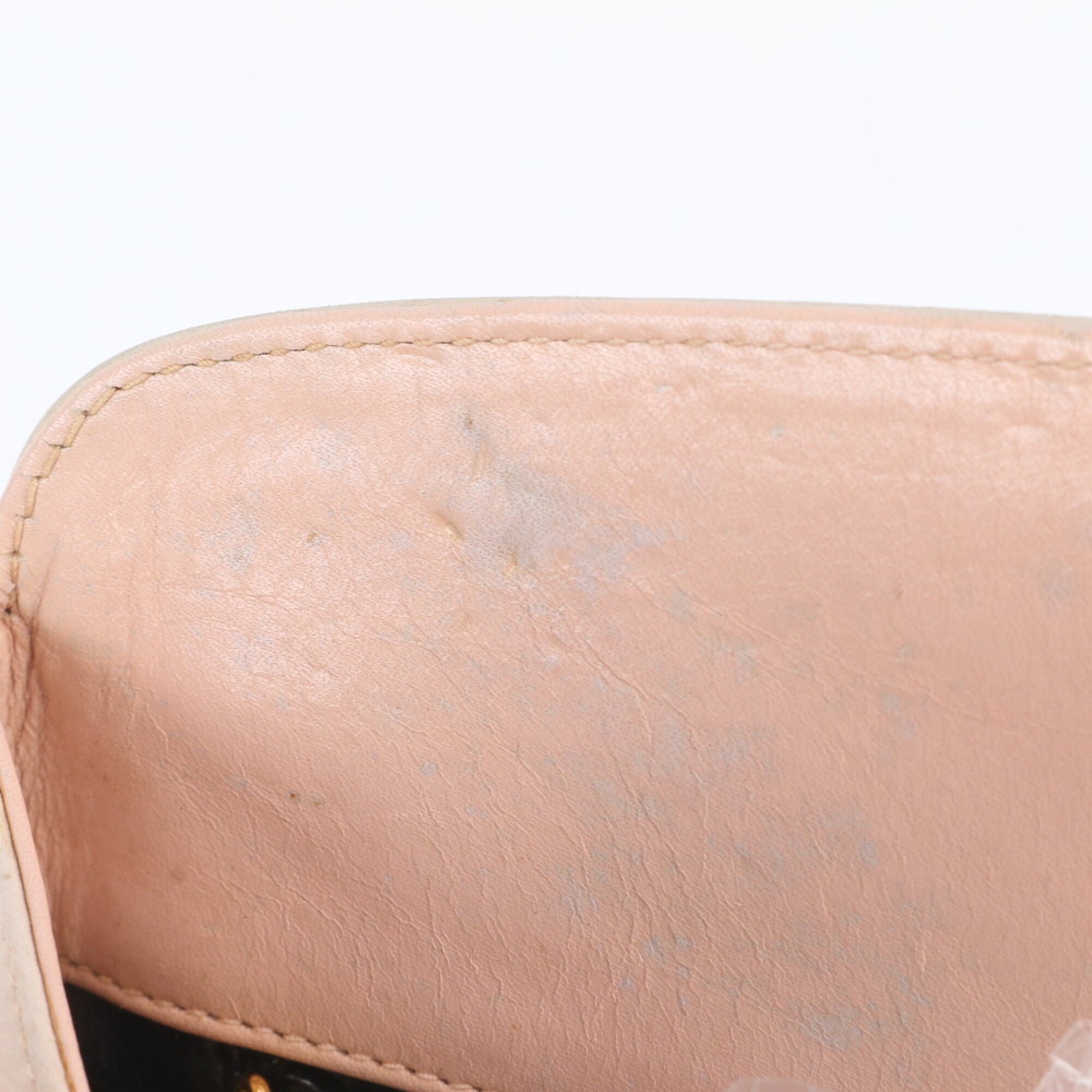Salvatore Ferragamo Pink Leather Shoulder Bag (Pre-Owned)