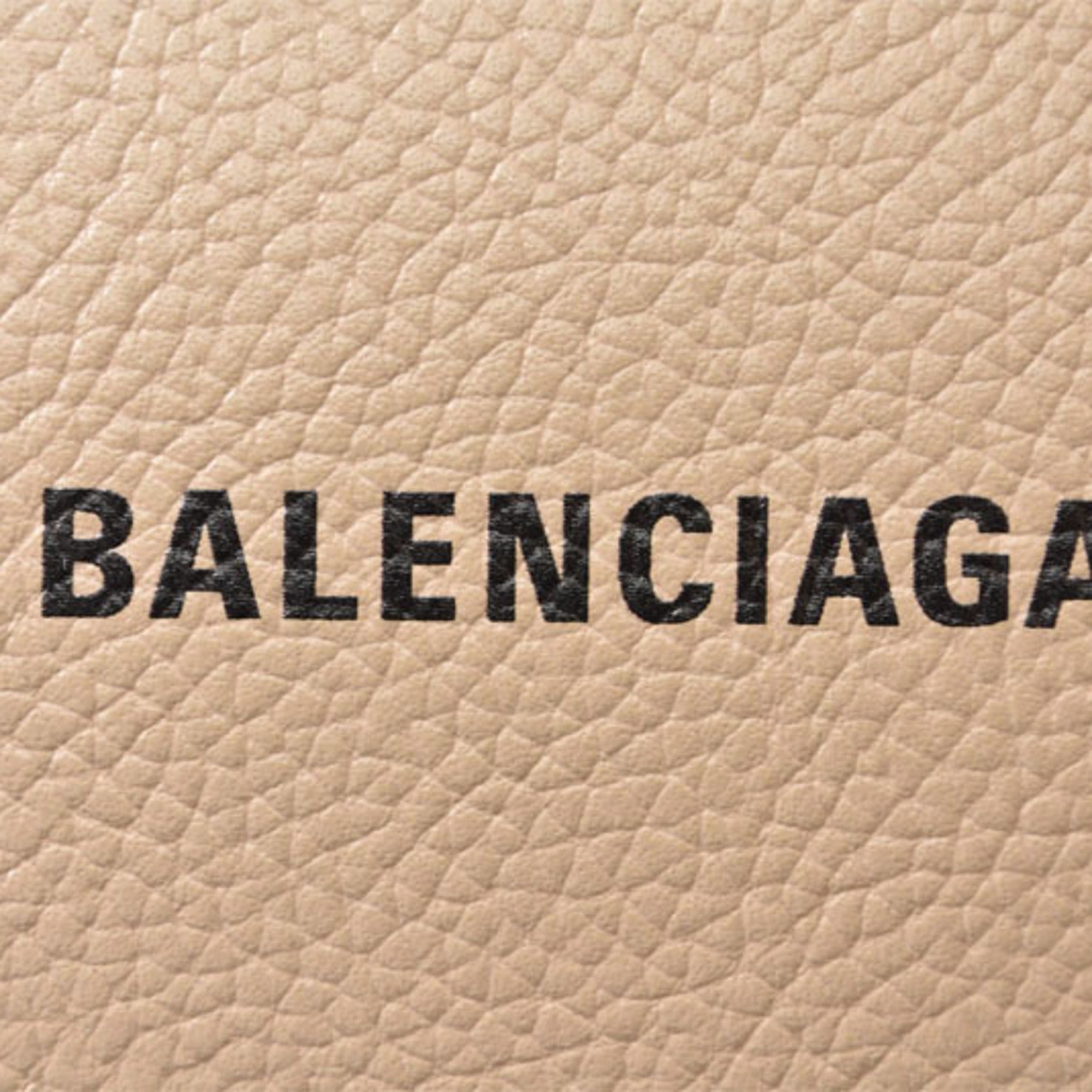 Balenciaga Light Beige Leather Wallet (Bi-Fold) (Pre-Owned)