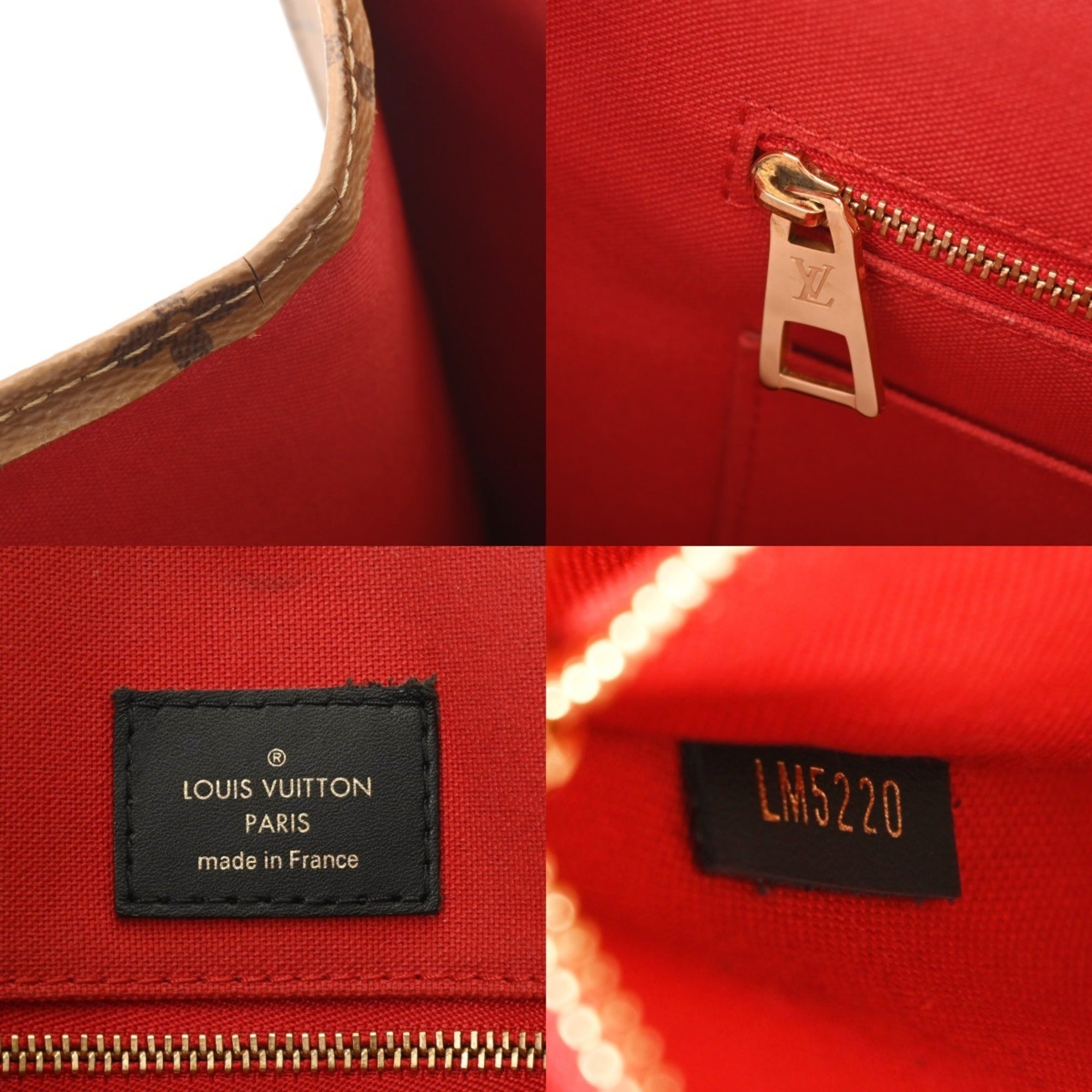Louis Vuitton Brown Monogram Canvas Handbag (Pre-Owned)