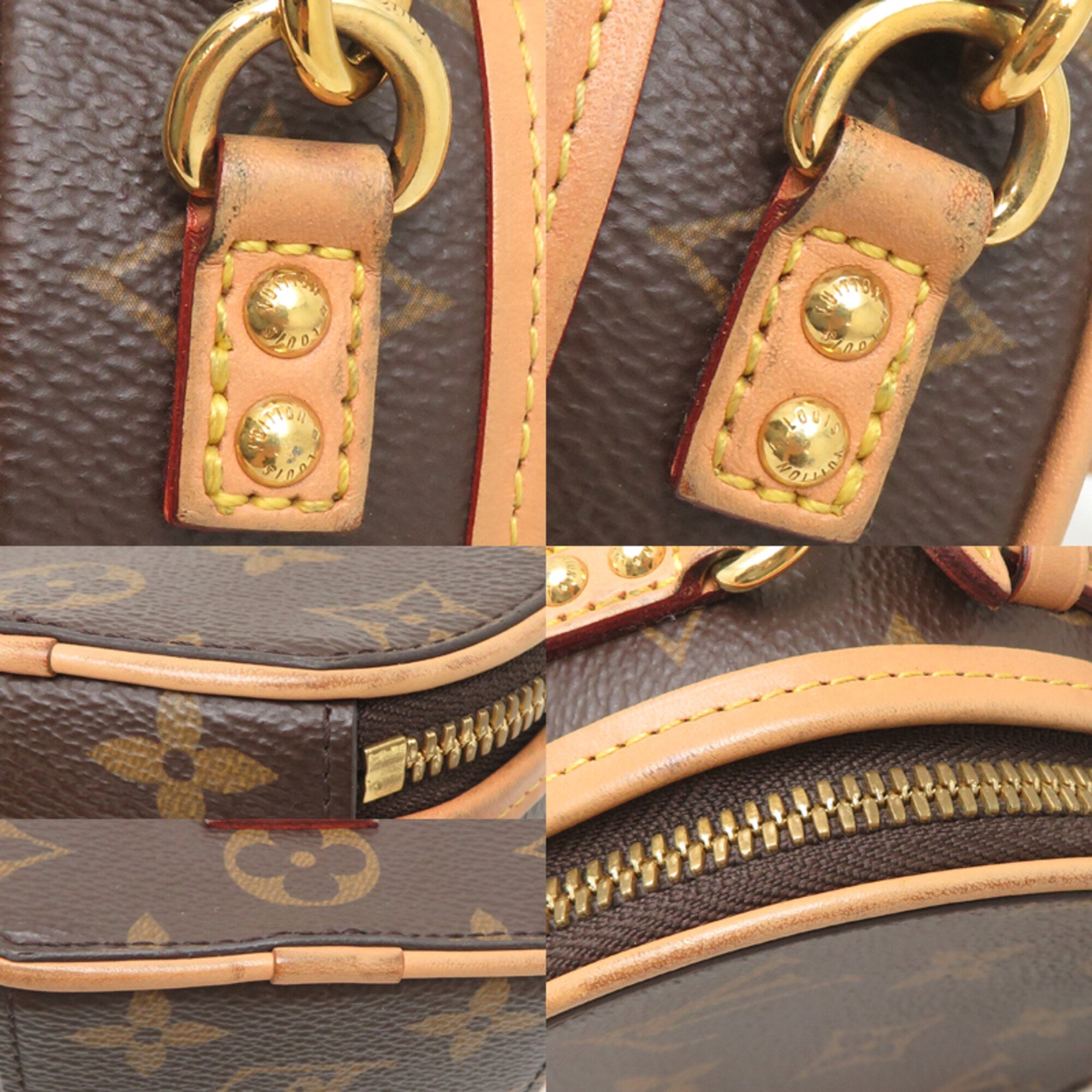 Louis Vuitton Brown Monogram Shoulder Bag (Pre-Owned)