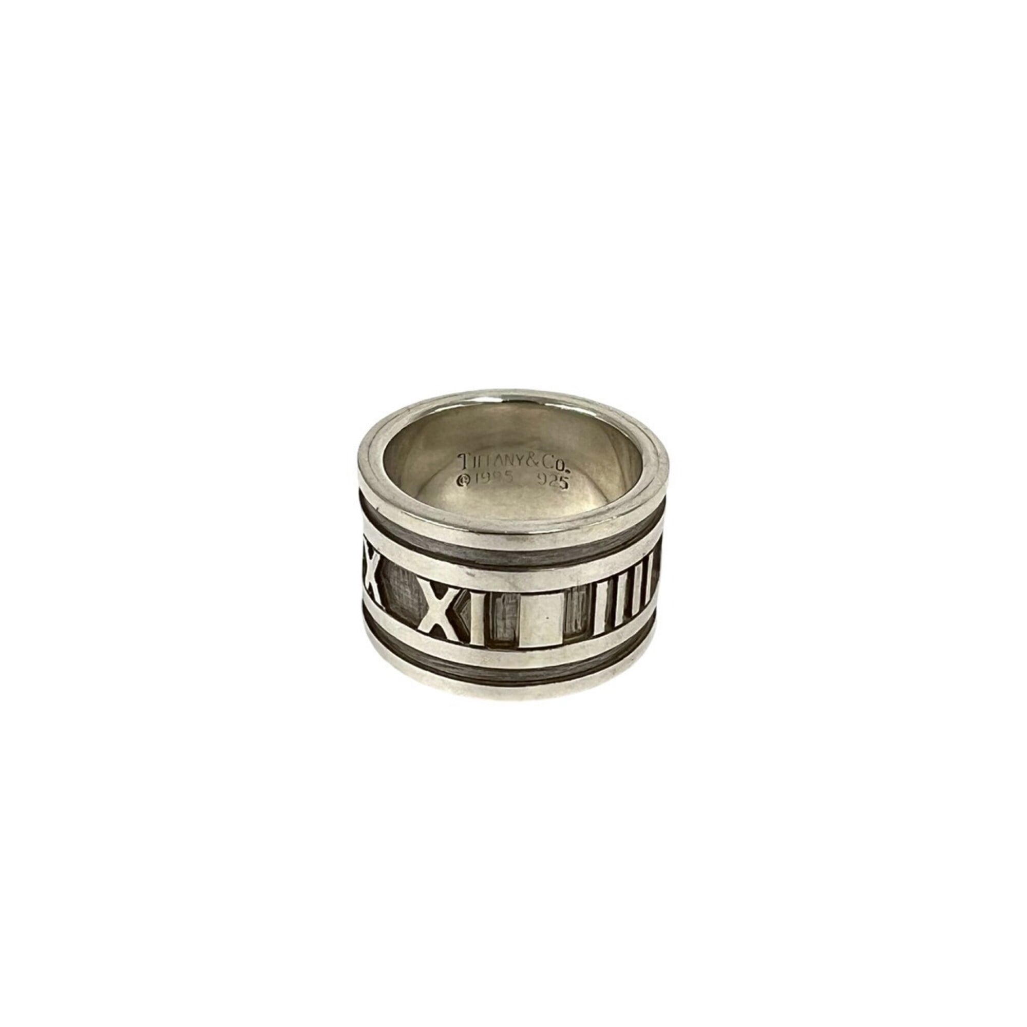 Tiffany Silver Silver 925 Band Ring (Pre-Owned)