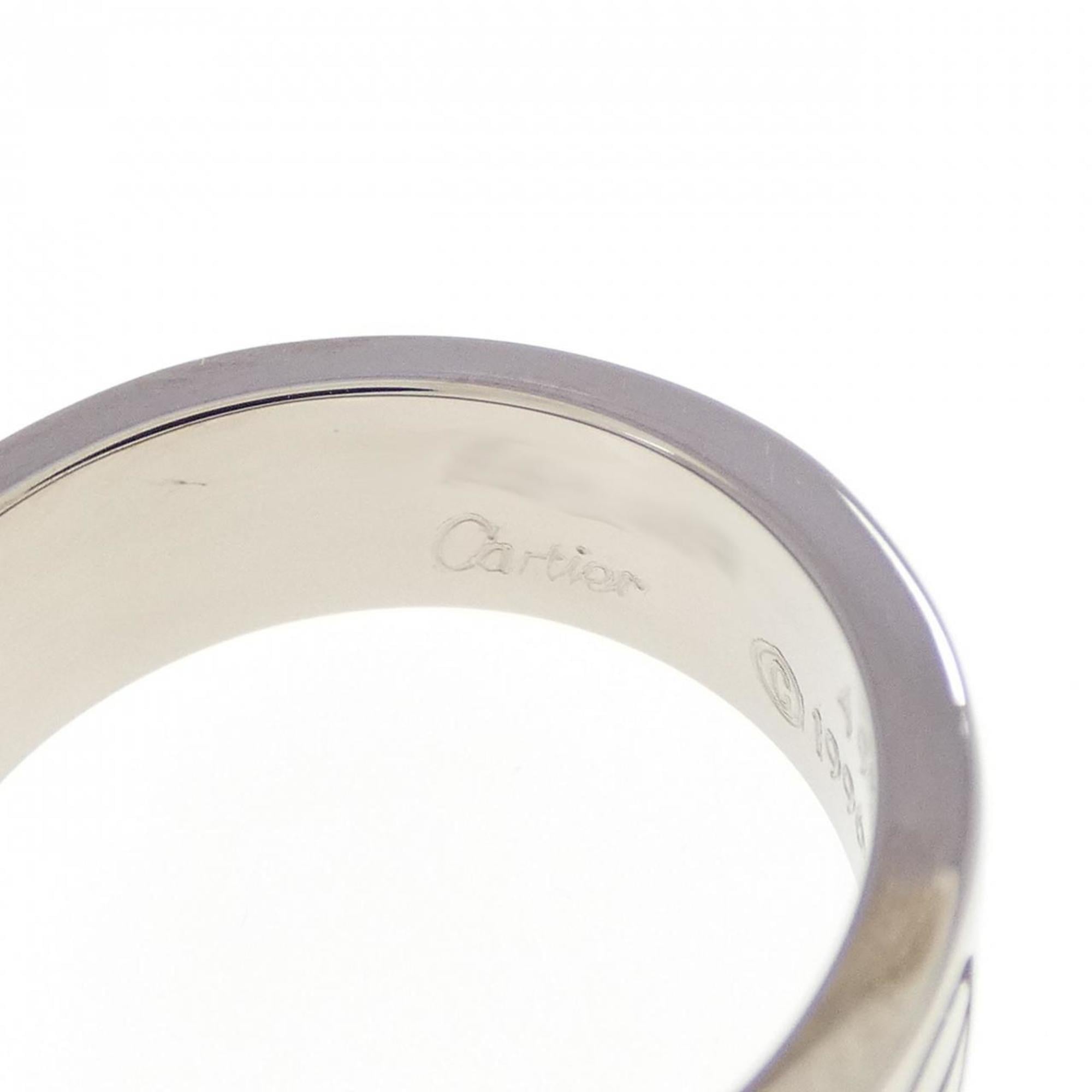 Cartier White Gold White Gold (18K) Band Ring (Pre-Owned)