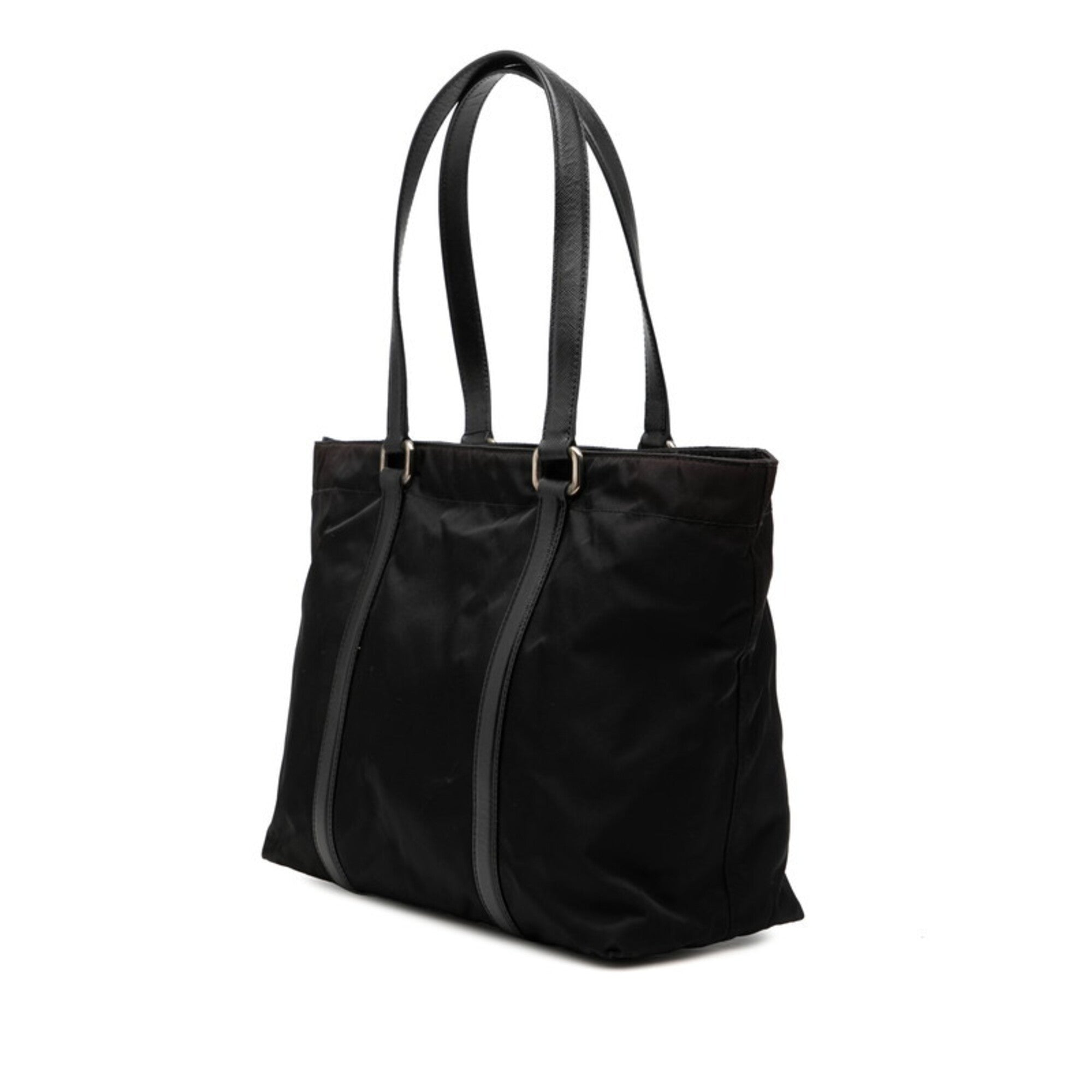 Prada Black Nylon Tote Bag (Pre-Owned)