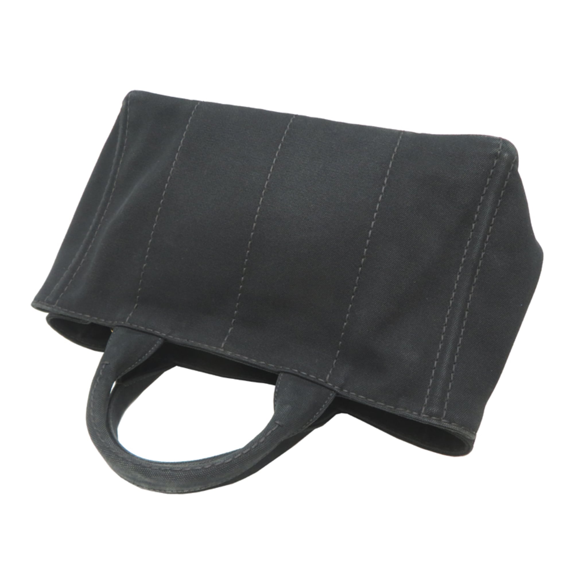 Prada Black Canvas Tote Bag (Pre-Owned)