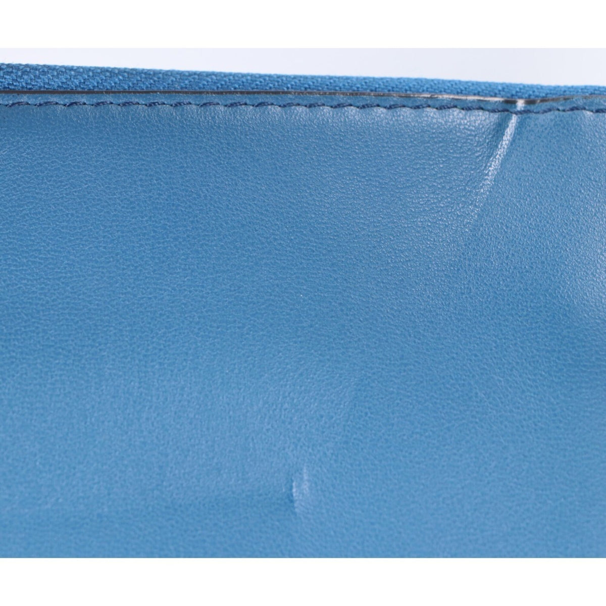 Anya Hindmarch Blue Leather Clutch Bag (Pre-Owned)