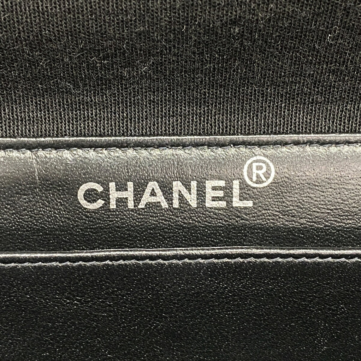 Chanel Black Cotton Handbag (Pre-Owned)