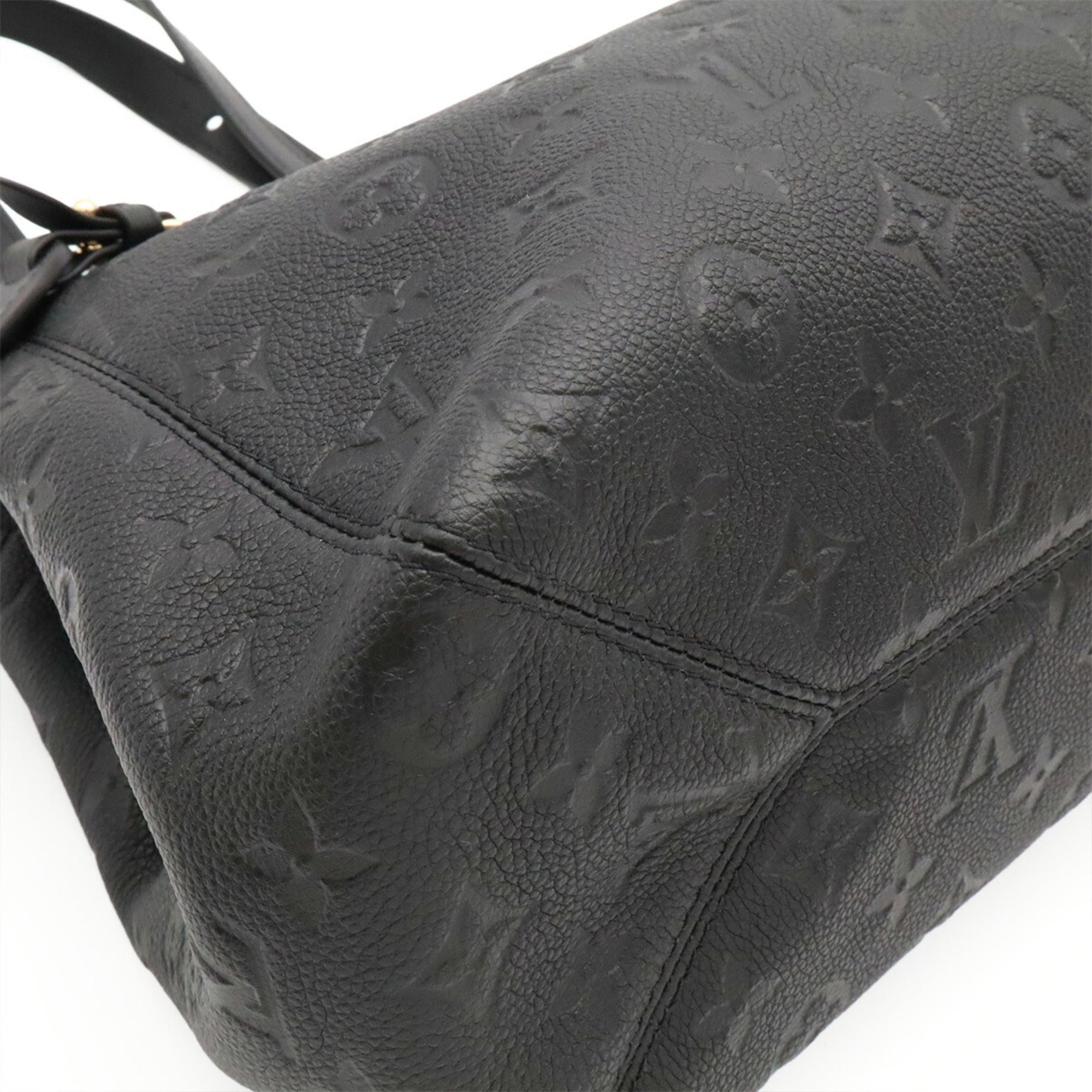 Louis Vuitton Black Monogram Noir Monogram Empreinte Shoulder Bag Tote Bag (Pre-Owned)