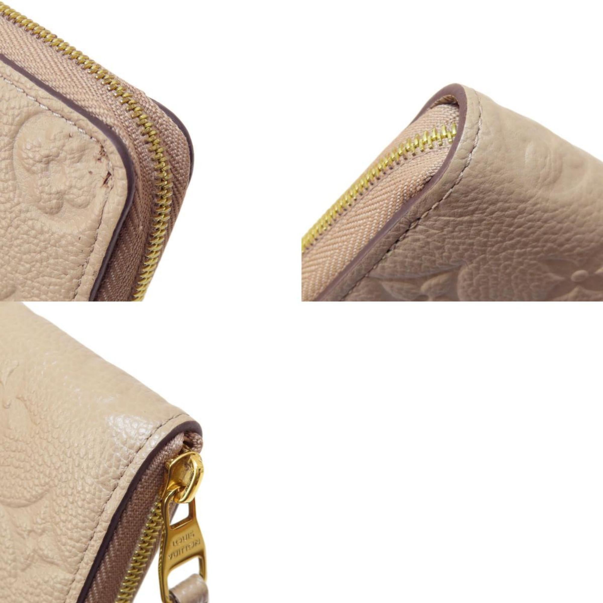 Louis Vuitton Beige Monogram Empreinte Coin Purse/Coin Case (Pre-Owned)