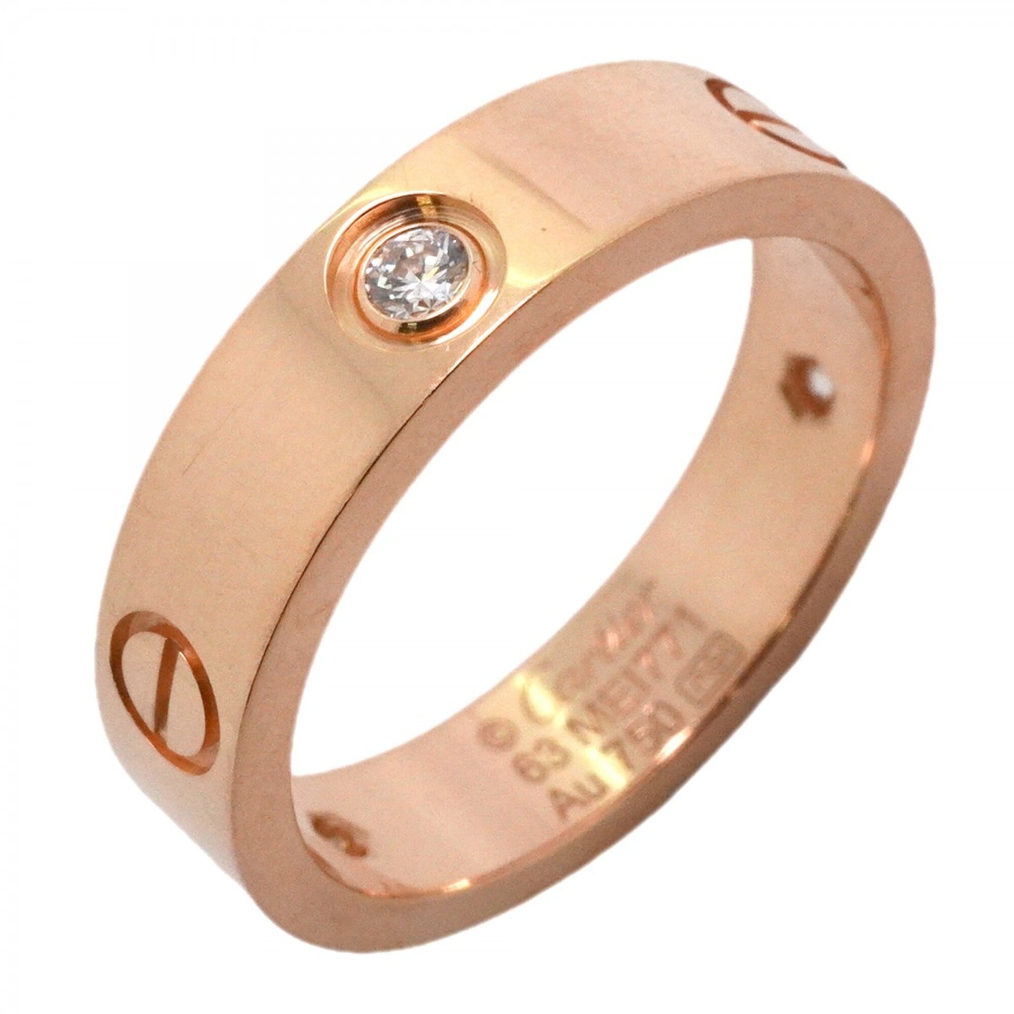 Cartier Pink Gold (18K) Band Ring (Pre-Owned)