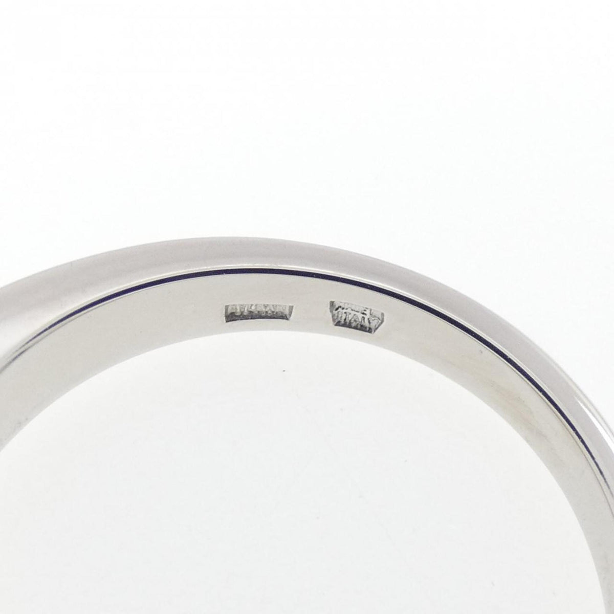 Bvlgari Platinum Platinum 950 Band Ring (Pre-Owned)