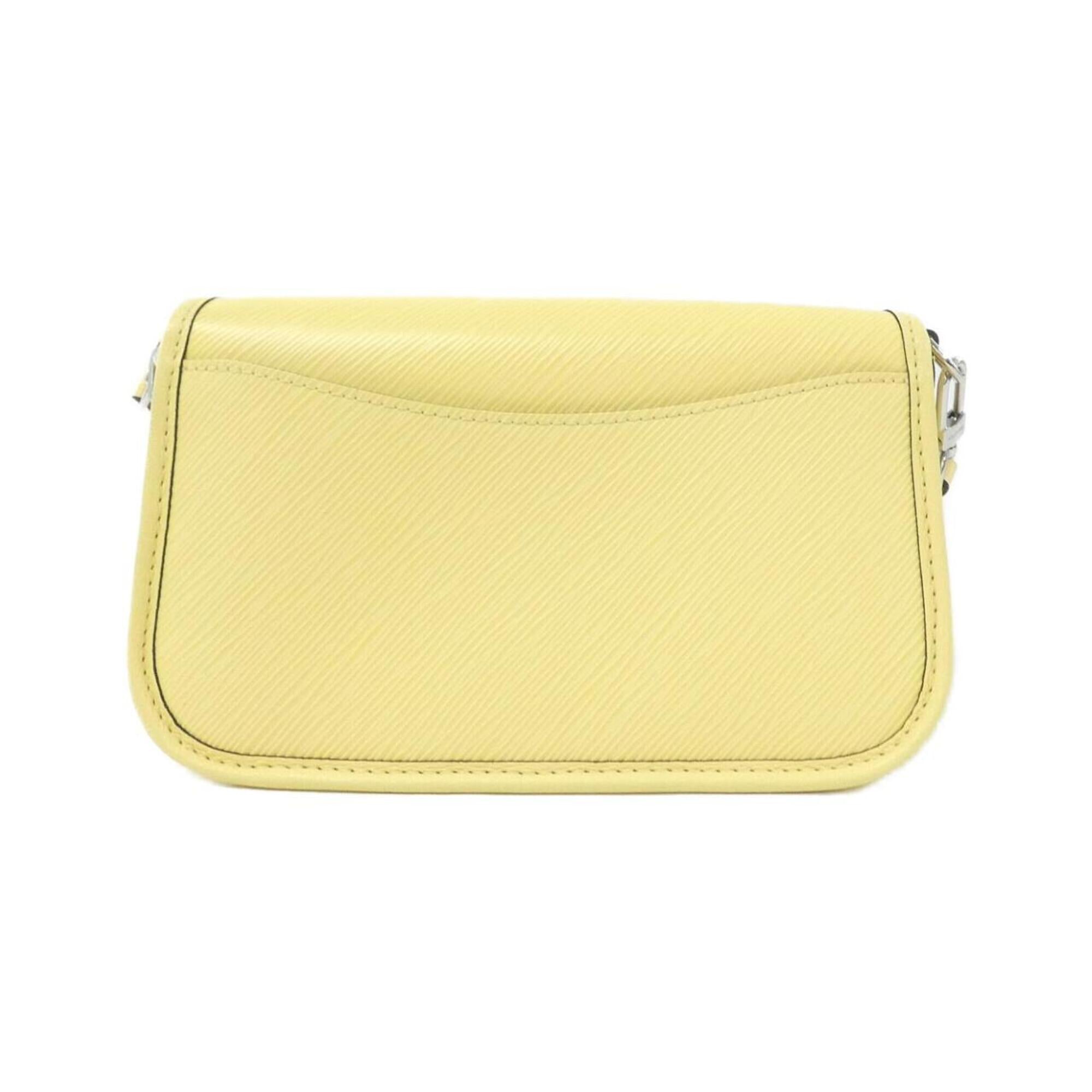 Louis Vuitton Jaune Yellow Leather Shoulder Bag (Pre-Owned)
