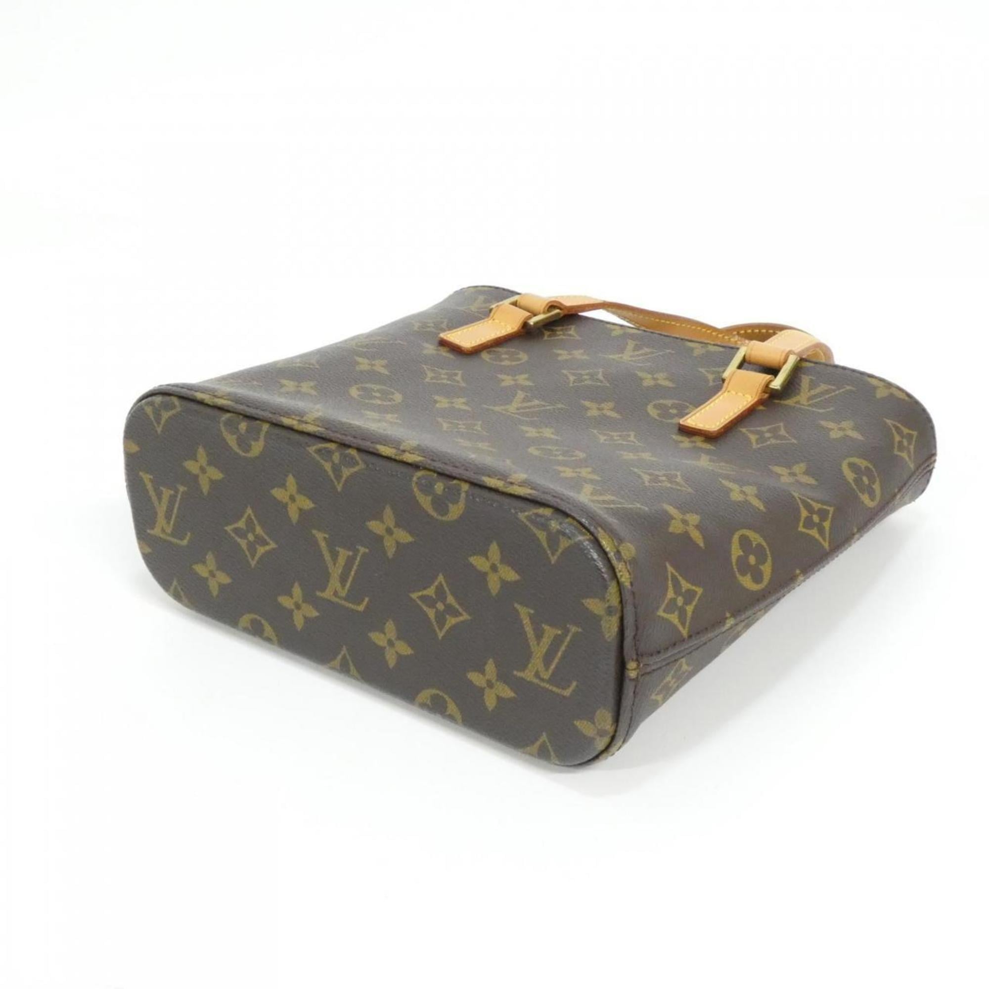 Louis Vuitton Marron Coated Canvas Handbag (Pre-Owned)