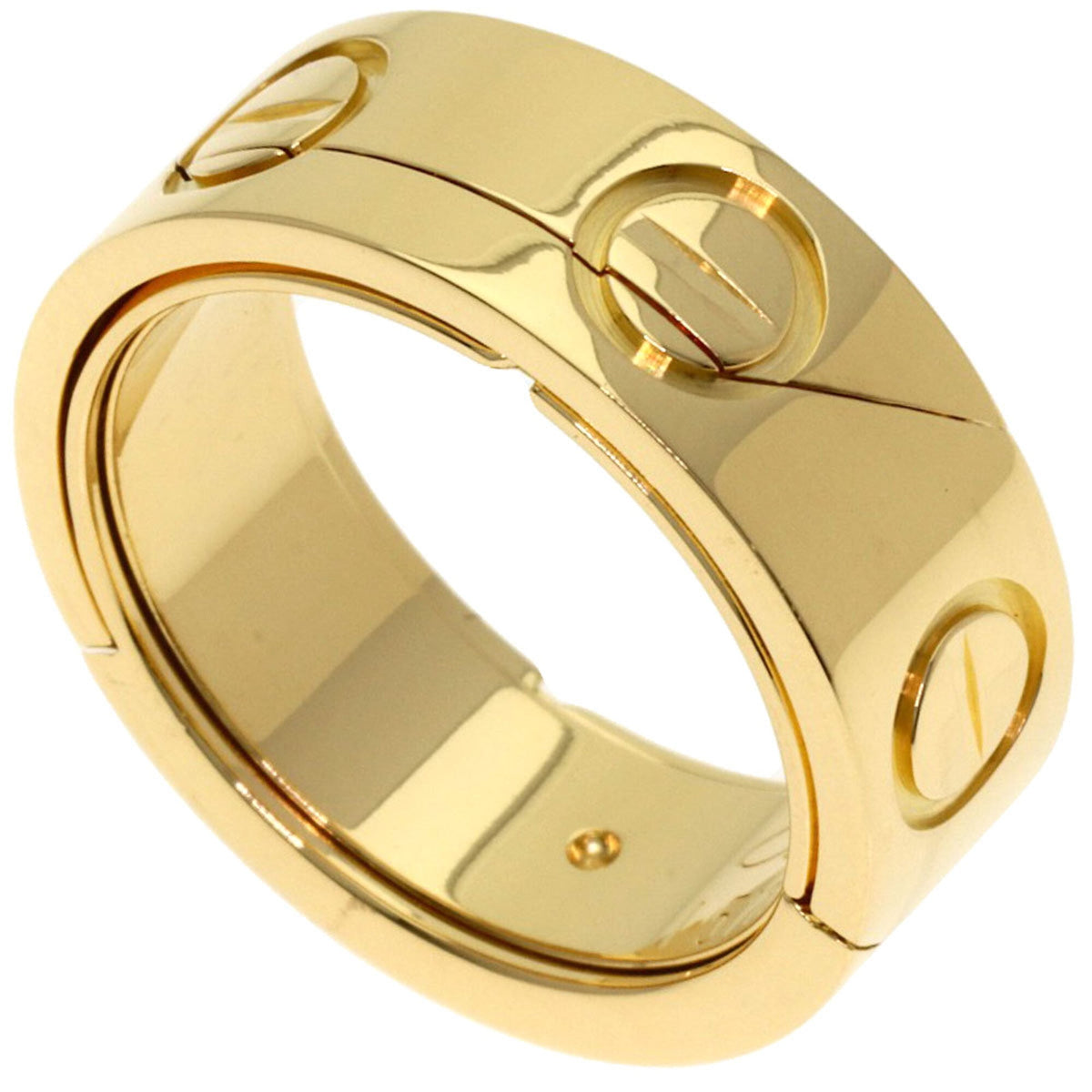 Cartier Love Yellow Gold (18K) Band Ring (Pre-Owned)