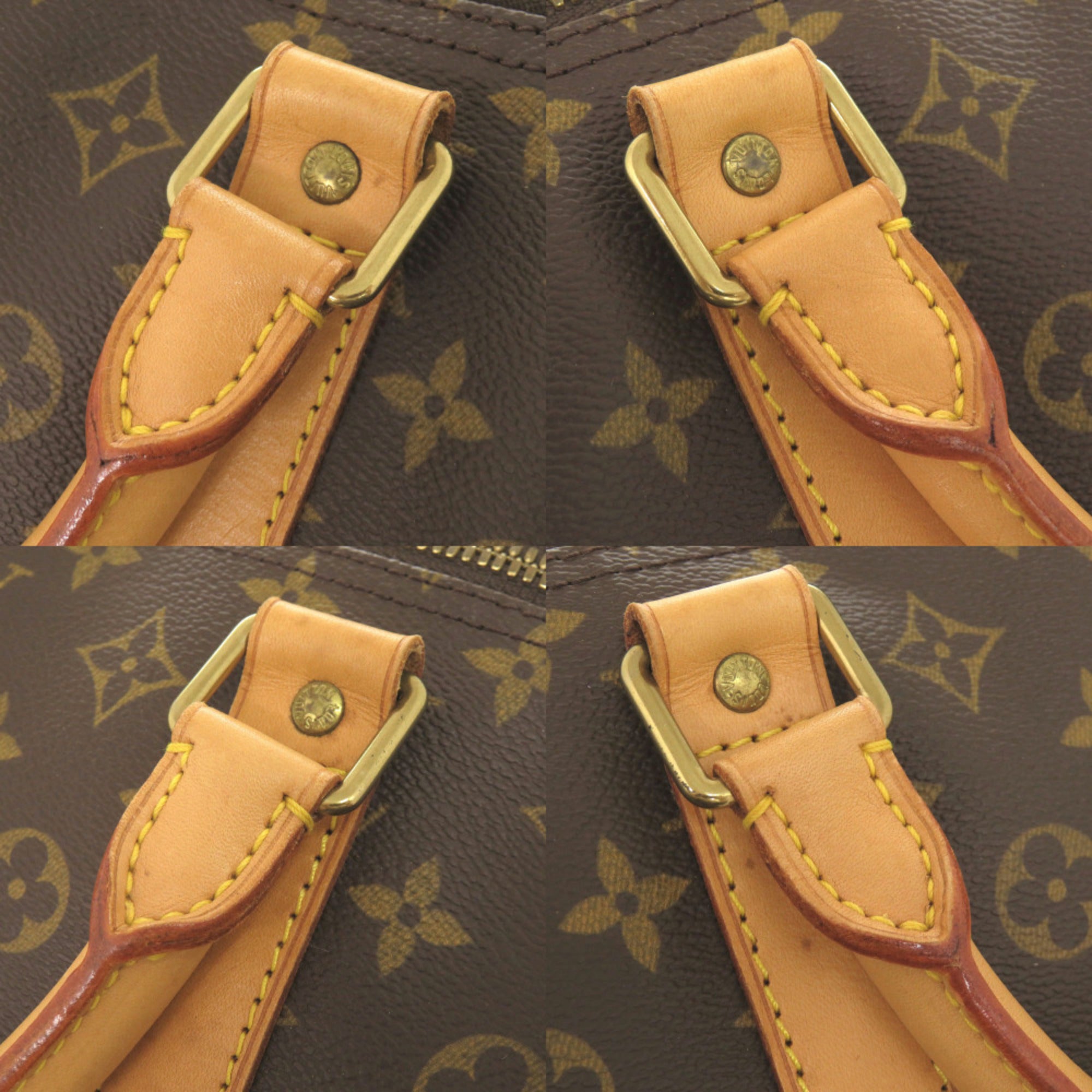 Louis Vuitton Brown Monogram Monogram Boston Bag (Pre-Owned)