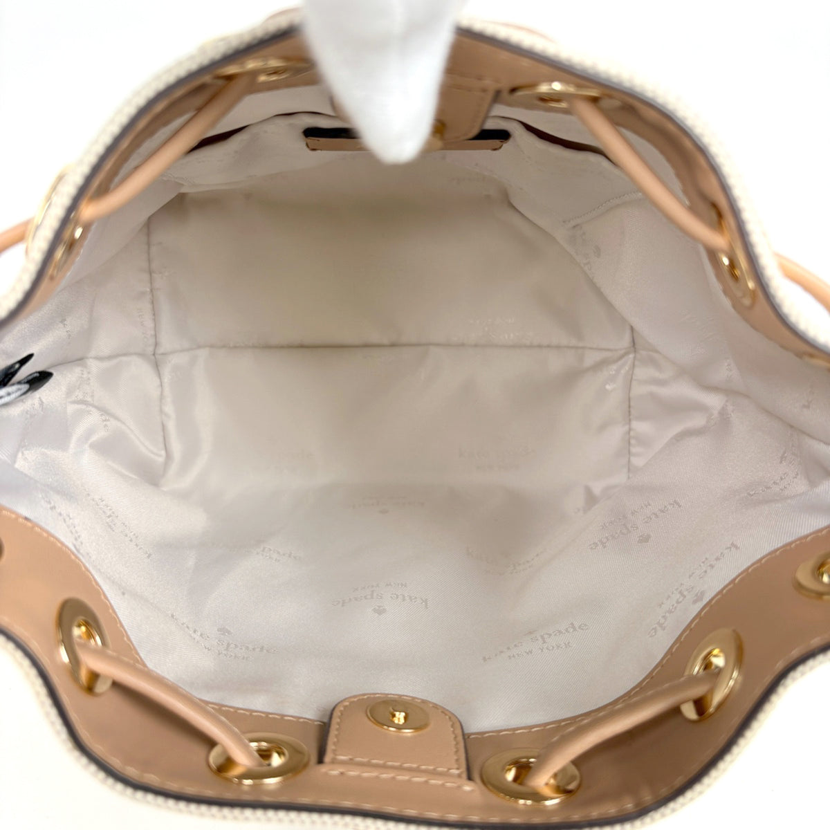 Kate Spade Beige Canvas Handbag (Pre-Owned)
