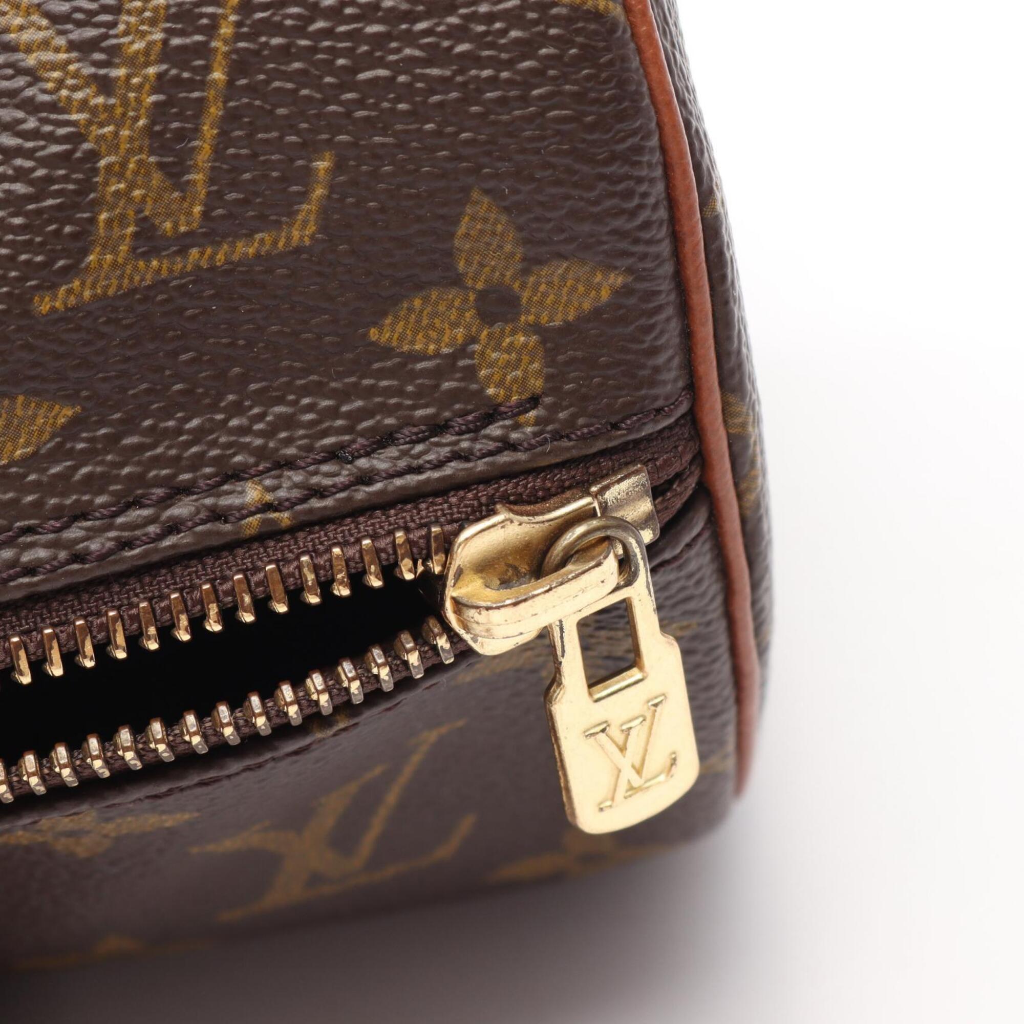 Louis Vuitton Brown Monogram Monogram Leather Handbag (Pre-Owned)