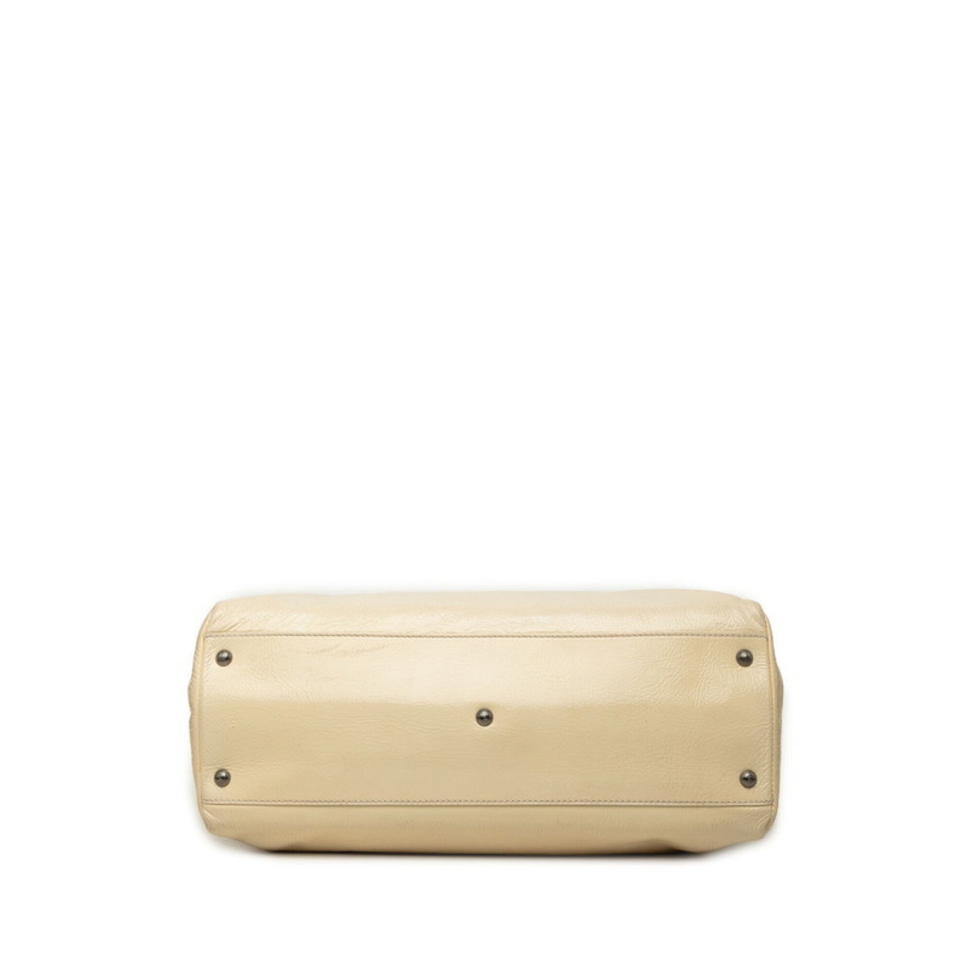 Fendi Ivory White Handbag Shoulder Bag (Pre-Owned)