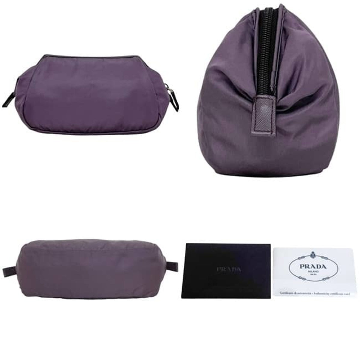 Prada Purple Nylon Pouch (Pre-Owned)