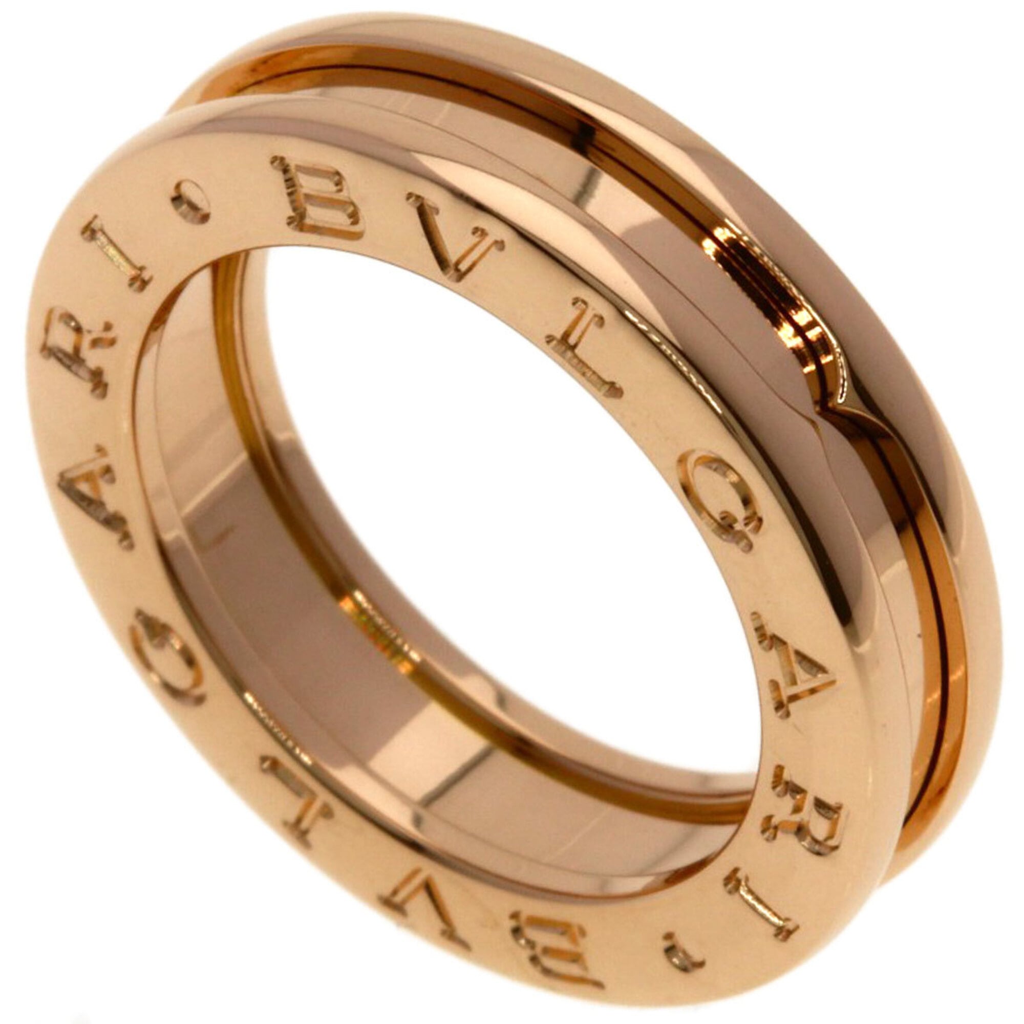 Bvlgari B.Zero1 Pink Gold (18K) Band Ring (Pre-Owned)