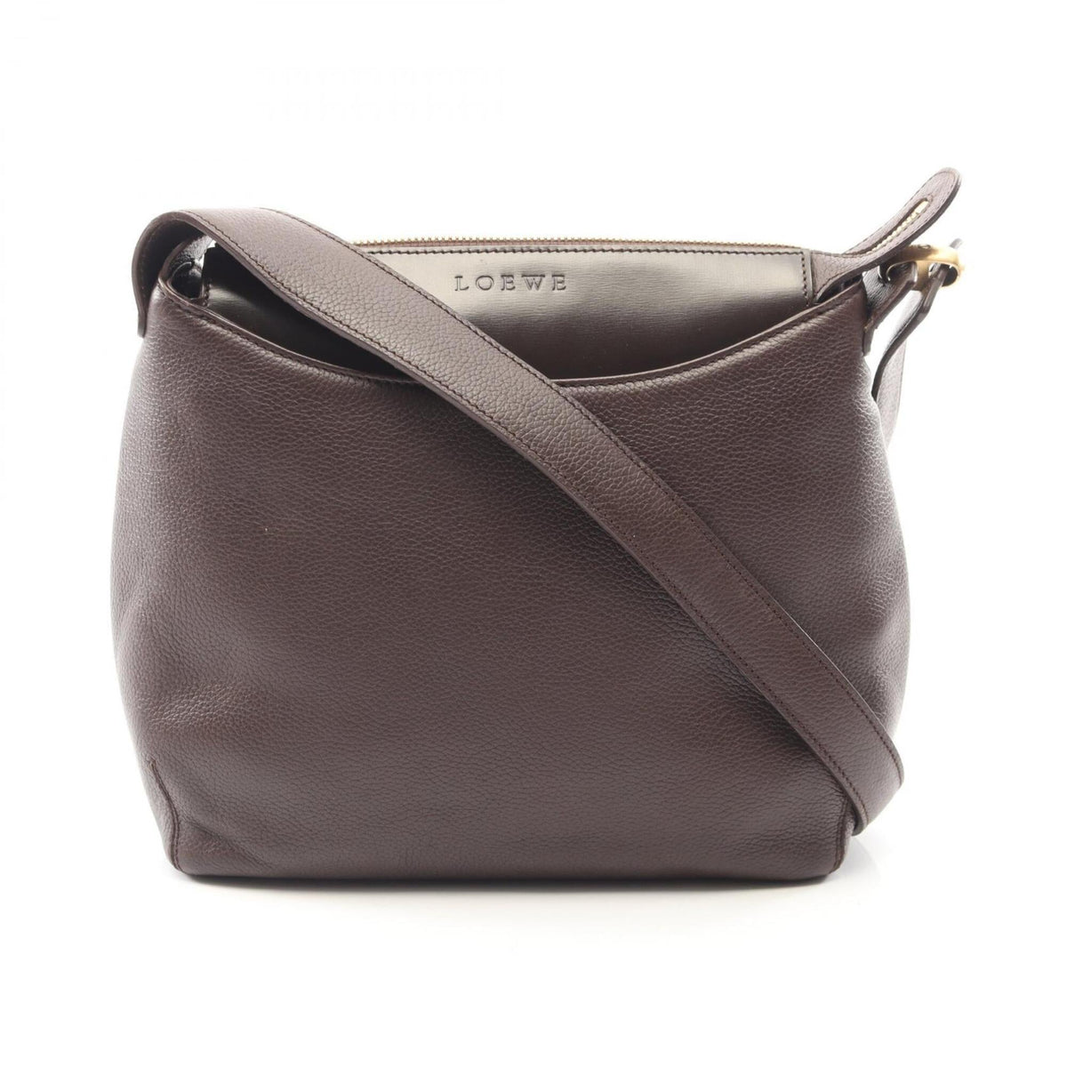 Loewe Brown Leather Shoulder Bag (Pre-Owned)