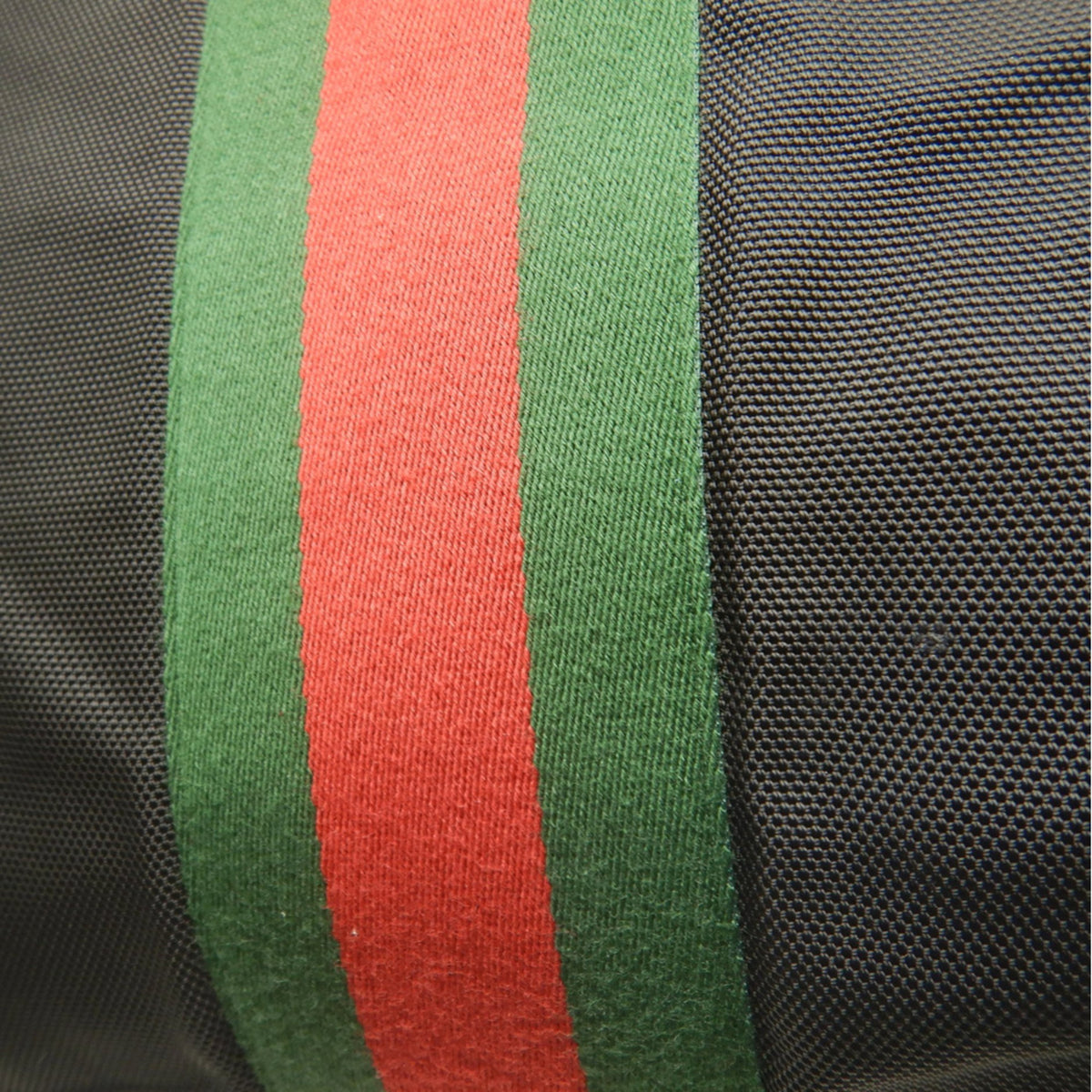 Gucci Black Nylon Canvas Backpack (Pre-Owned)