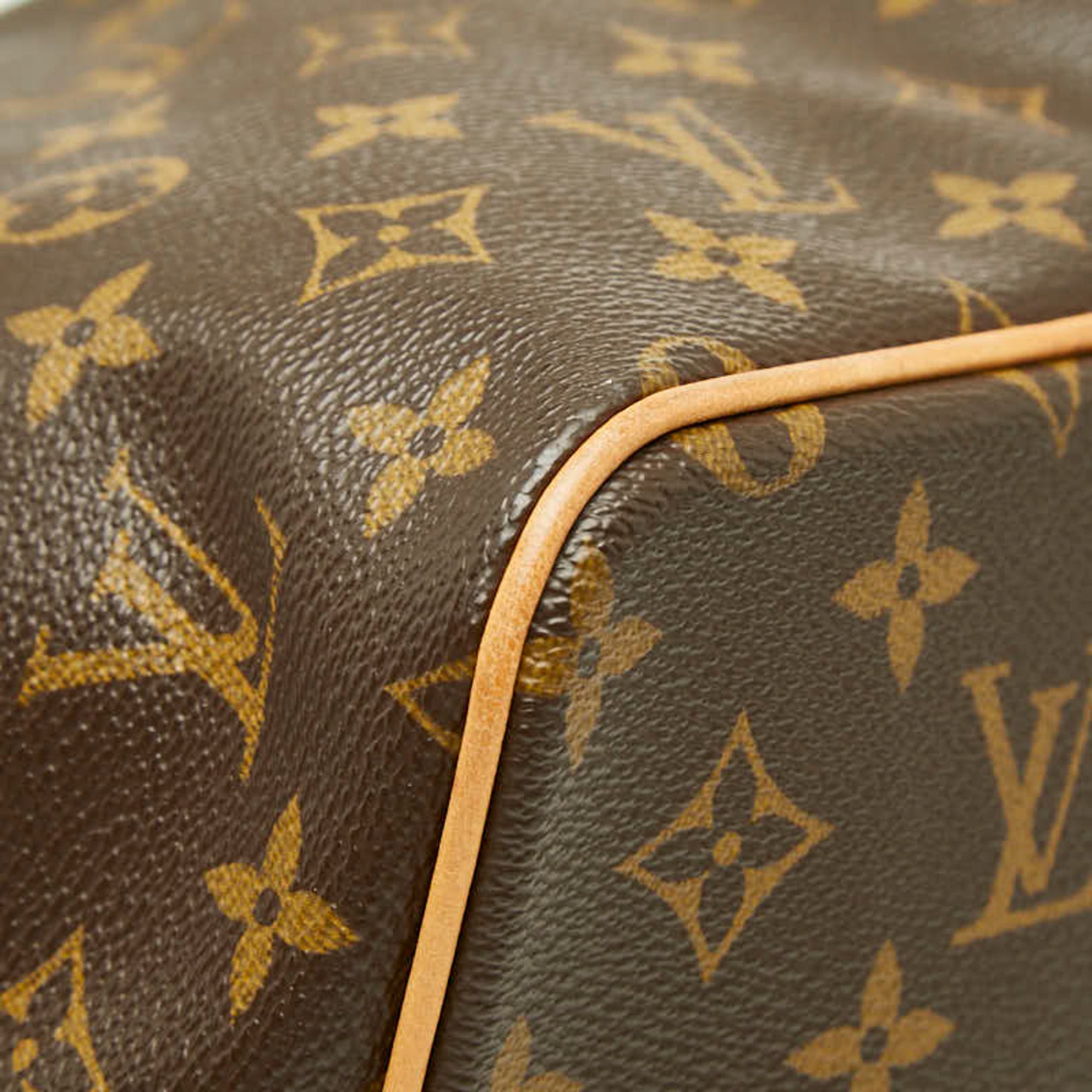 Louis Vuitton Brown Pvc Leather Handbag Shoulder Bag (Pre-Owned)