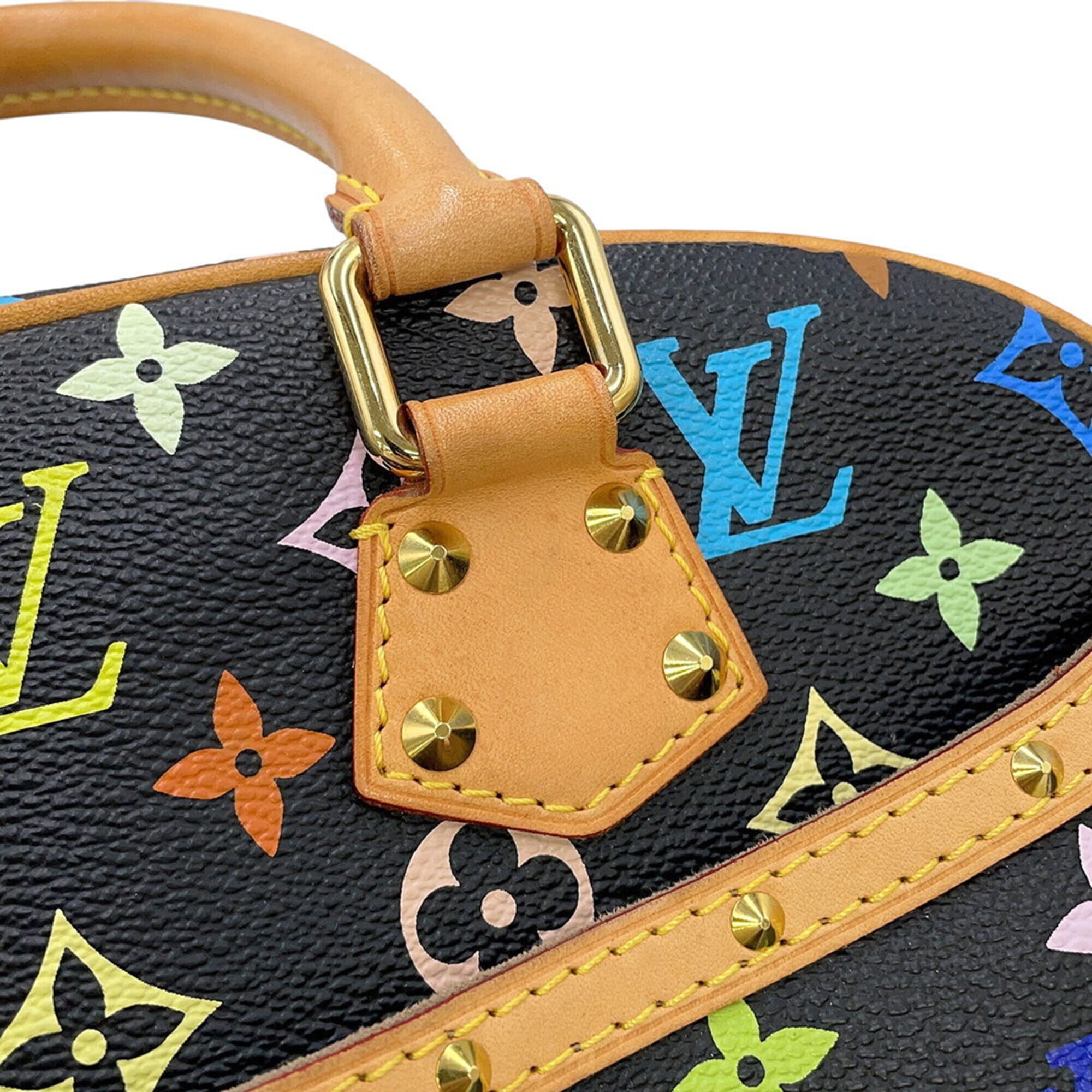 Louis Vuitton Monogram Multicolore Beige Black Noir Monogram Multicolore Handbag (Pre-Owned)