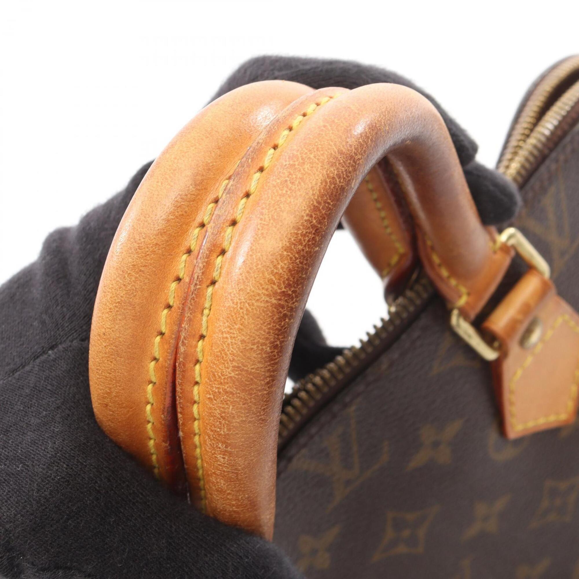 Louis Vuitton Brown Pvc Leather Handbag (Pre-Owned)
