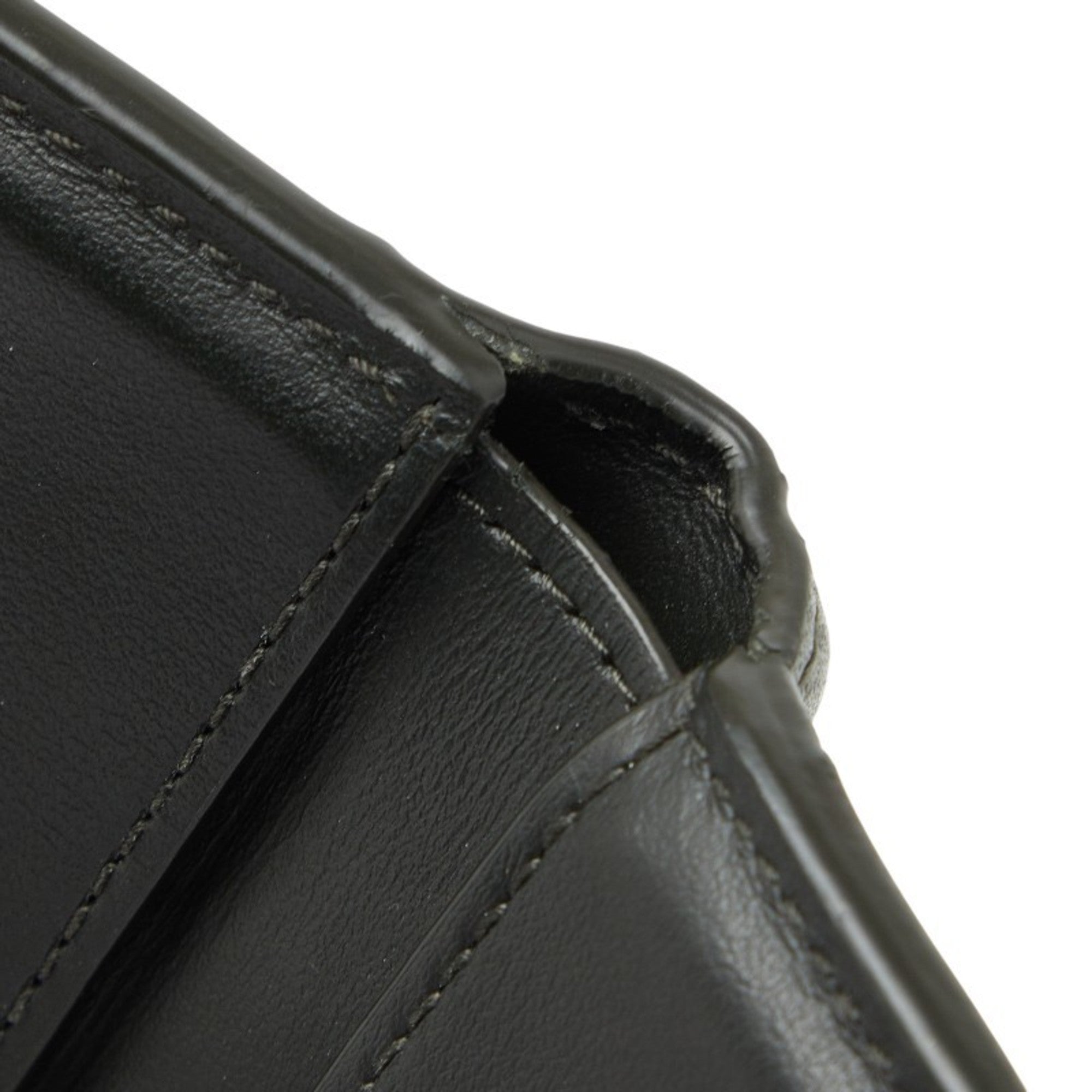 Bottega Veneta Khaki Leather Bill Wallet (Bi-Fold) (Pre-Owned)
