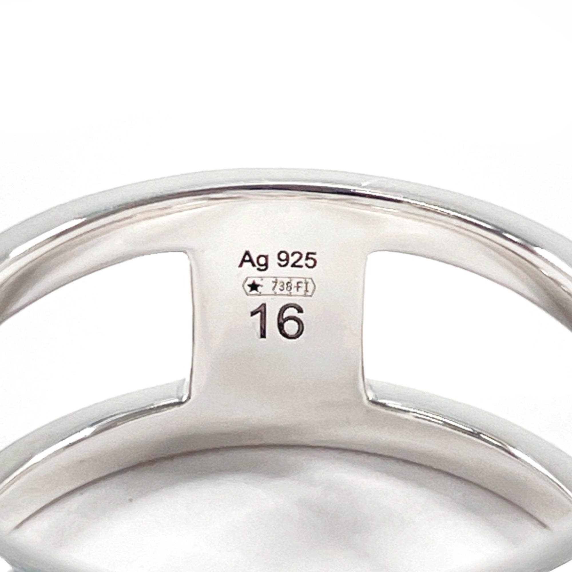 Gucci Silver Silver 925 Band Ring (Pre-Owned)