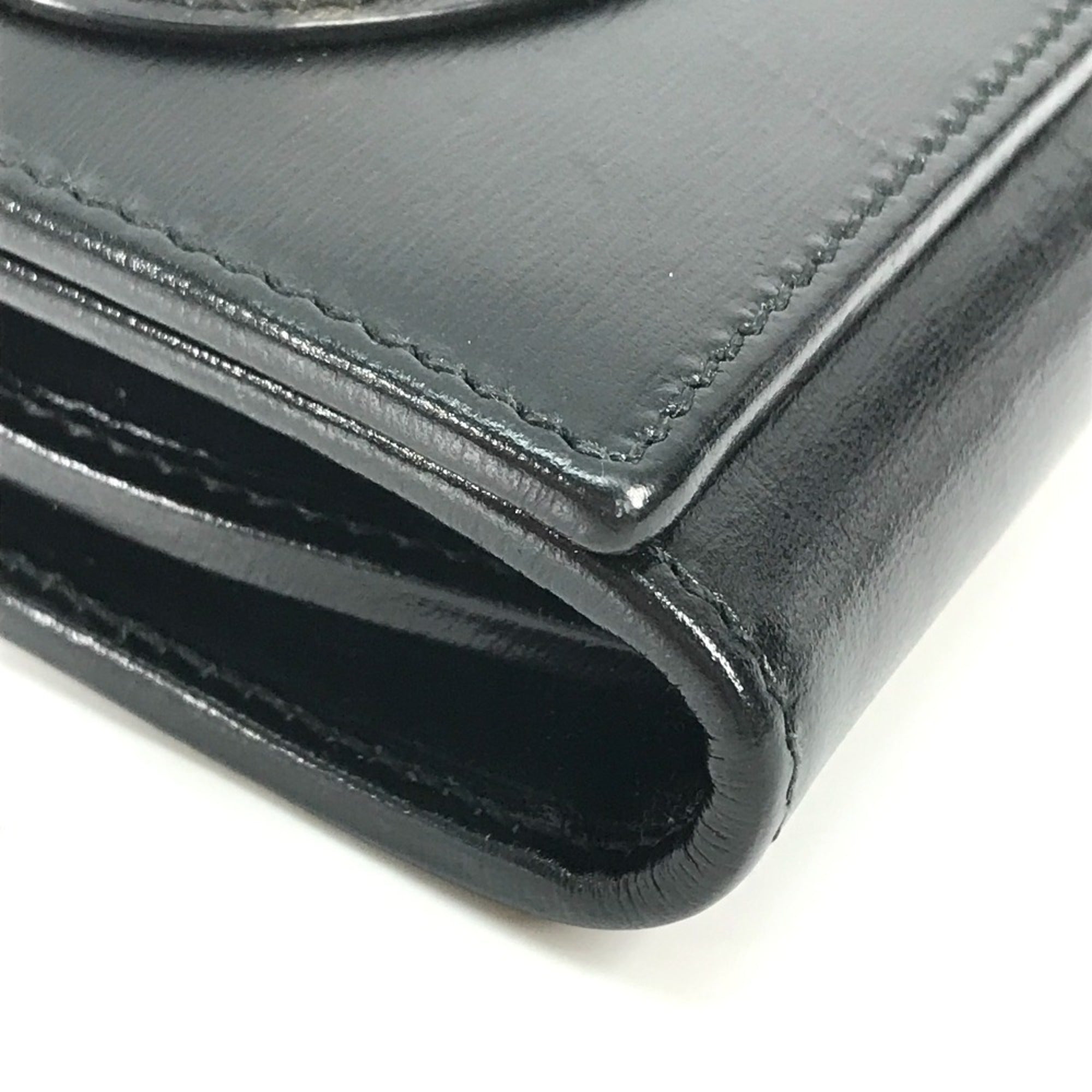 Gucci Black Leather Wallet (Bi-Fold) (Pre-Owned)