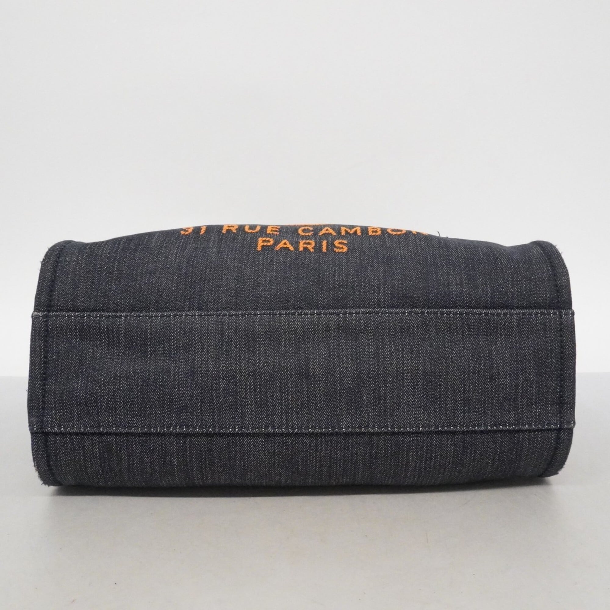 Chanel Blue Denim Tote Bag (Pre-Owned)