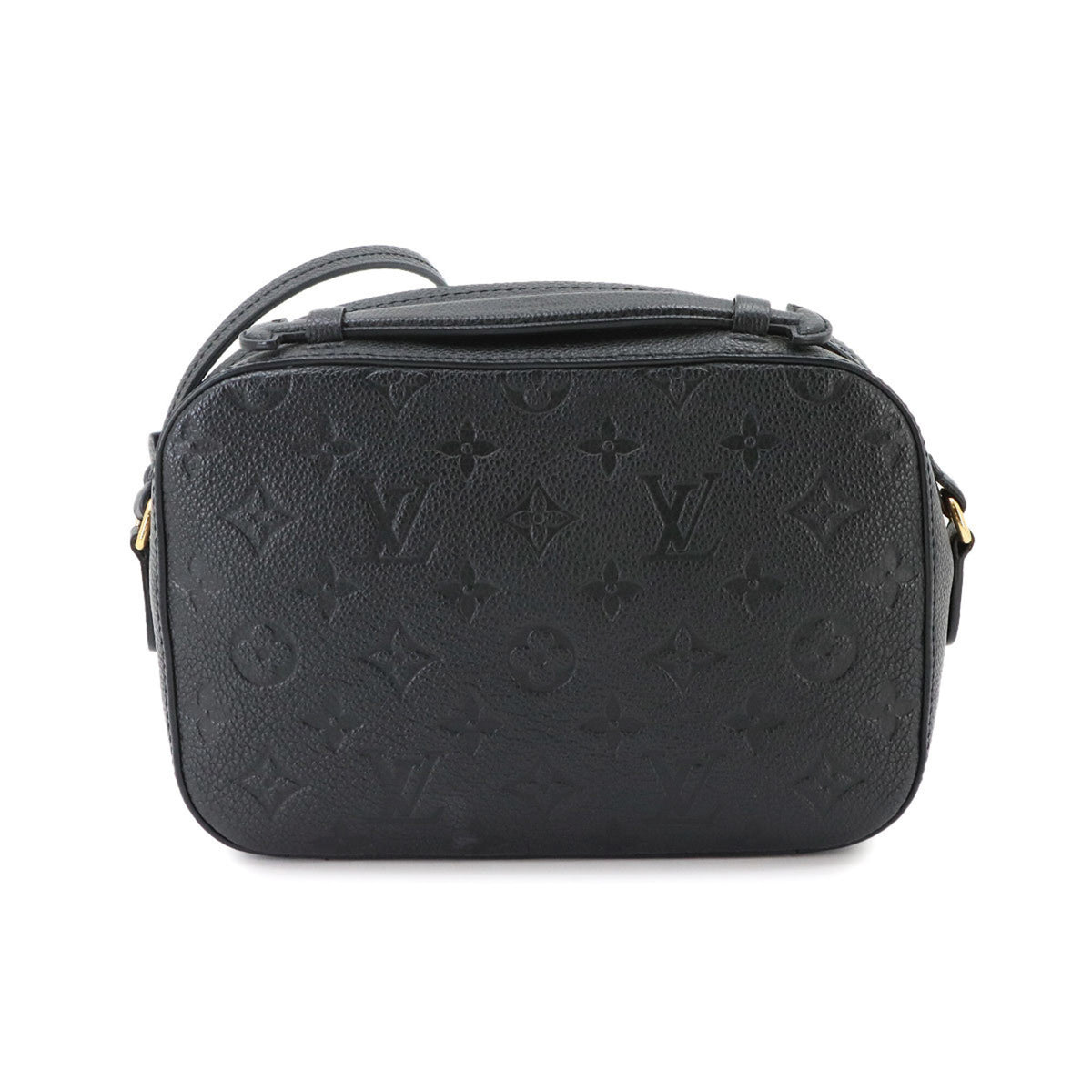 Louis Vuitton Black Noir Monogram Empreinte Handbag Shoulder Bag (Pre-Owned)