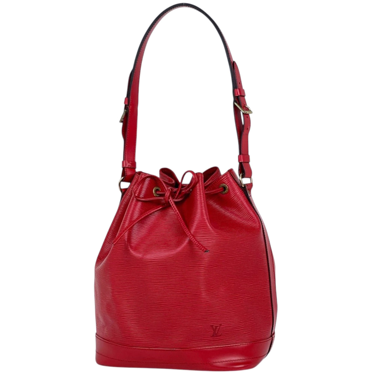 Louis Vuitton Castilian Red Epi Leather Shoulder Bag (Pre-Owned)