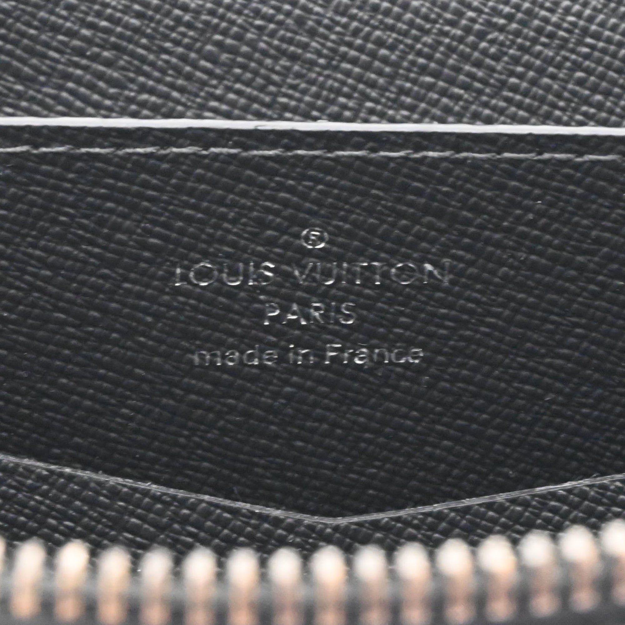 Louis Vuitton Black Monogram Eclipse Monogram Eclipse Long Wallet (Bi-Fold) (Pre-Owned)