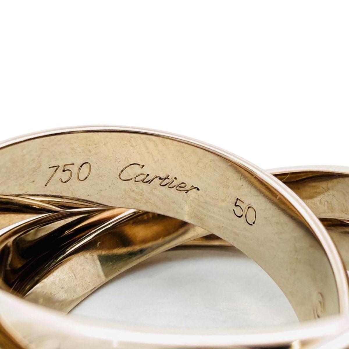 Cartier White Gold White Gold (18K) Band Ring (Pre-Owned)