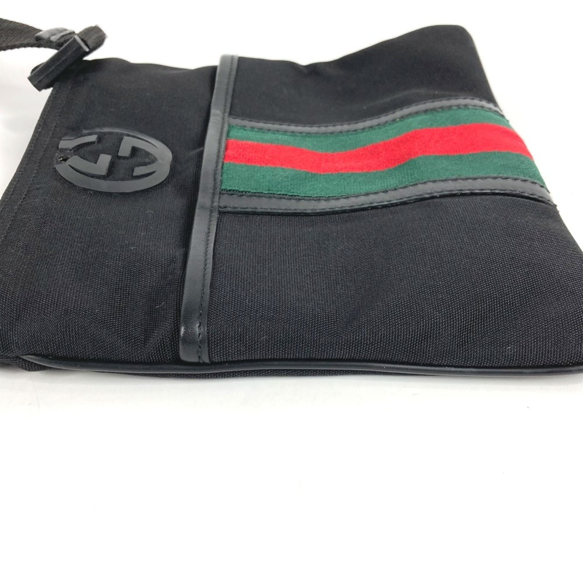Gucci Black Pochette Shoulder Bag (Pre-Owned)