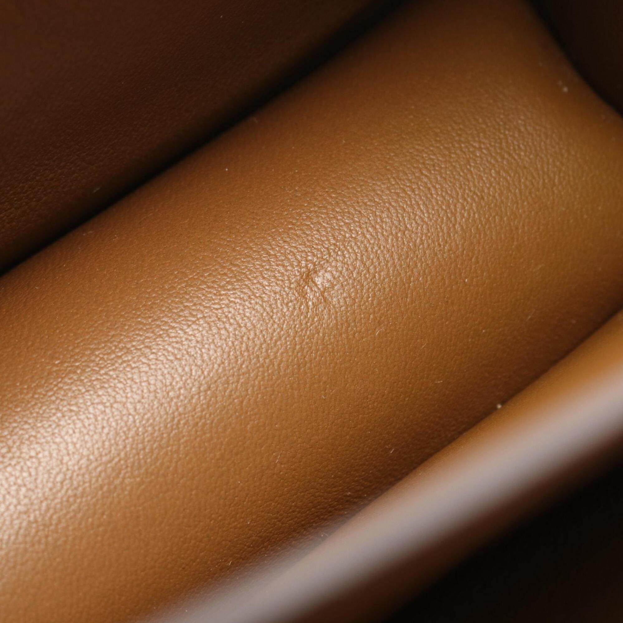 Celine Brown Leather Handbag Shoulder Bag (Pre-Owned)
