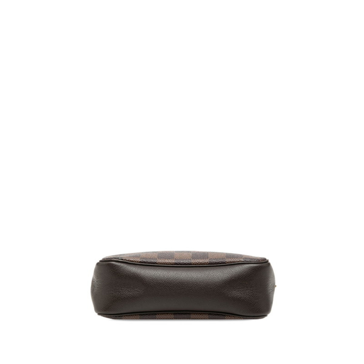 Louis Vuitton Brown Pvc Leather Handbag Pouch (Pre-Owned)