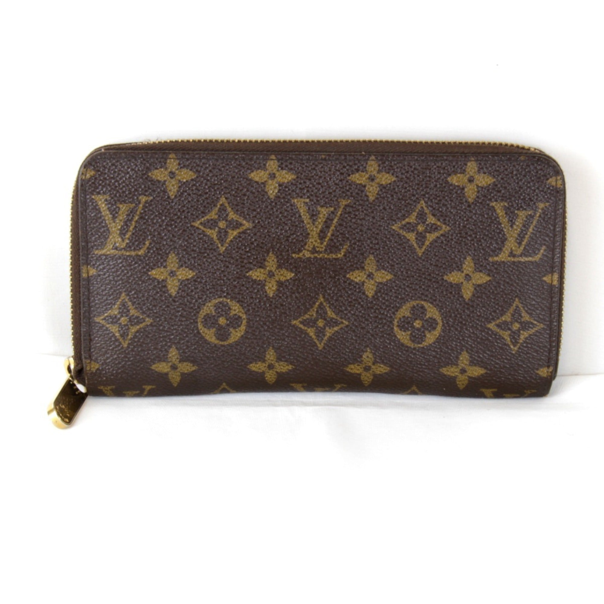 Louis Vuitton Brown Monogram Canvas Long Wallet (Bi-Fold) (Pre-Owned)