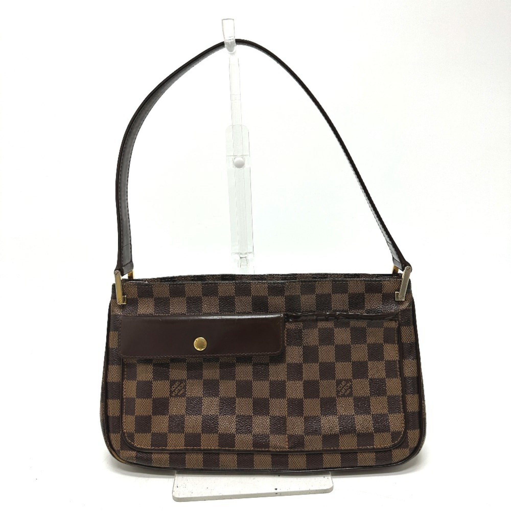 Louis Vuitton Damier Brown Ebene Damier Canvas Shoulder Bag (Pre-Owned)